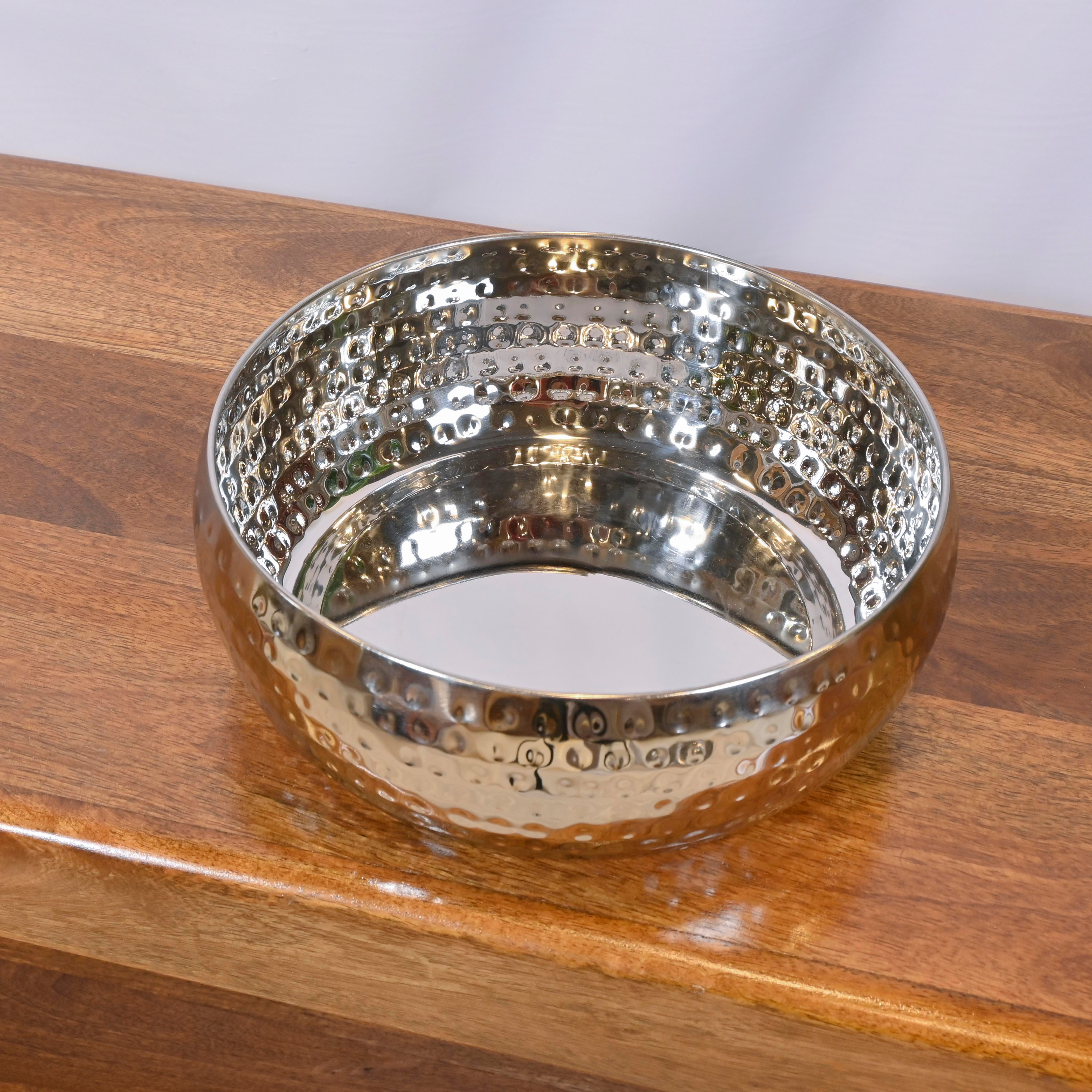 وعاء ديكور من الألومنيوم صنع بواسطة لايف ستايل - 25 سم-household-dining-dinnerware-bowls-image-2