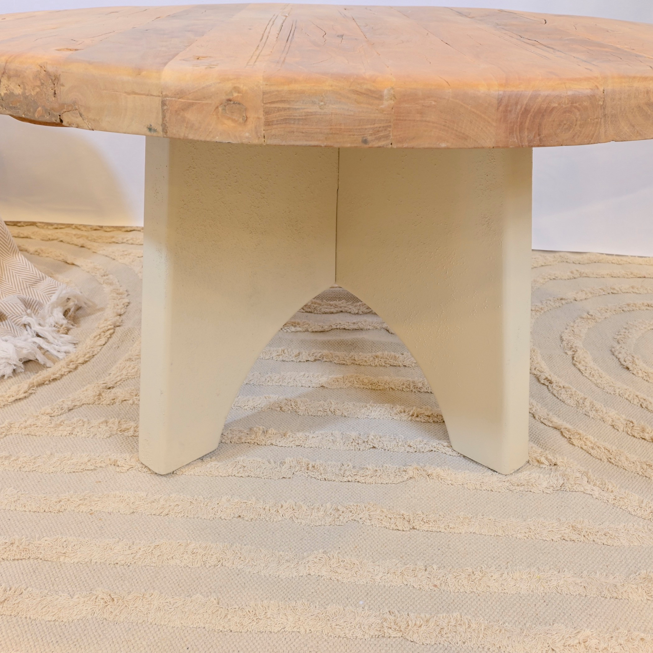 Crafted by Lifestyle Wooden Top Coffee Table-furniture-livingroom-coffeetables-image-4