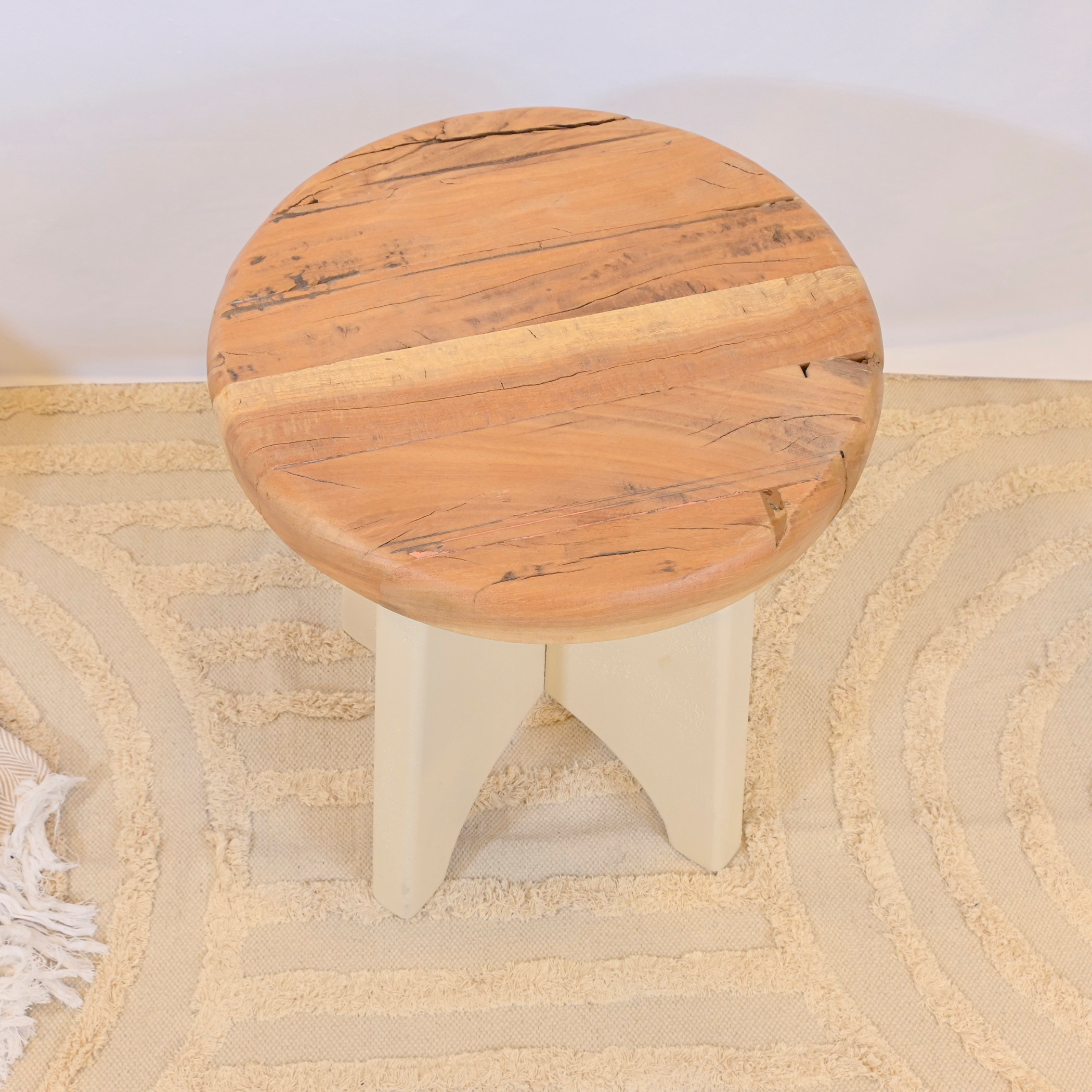 Crafted by Lifestyle Wooden Top Accent Table-furniture-livingroom-sideandendtables-image-2