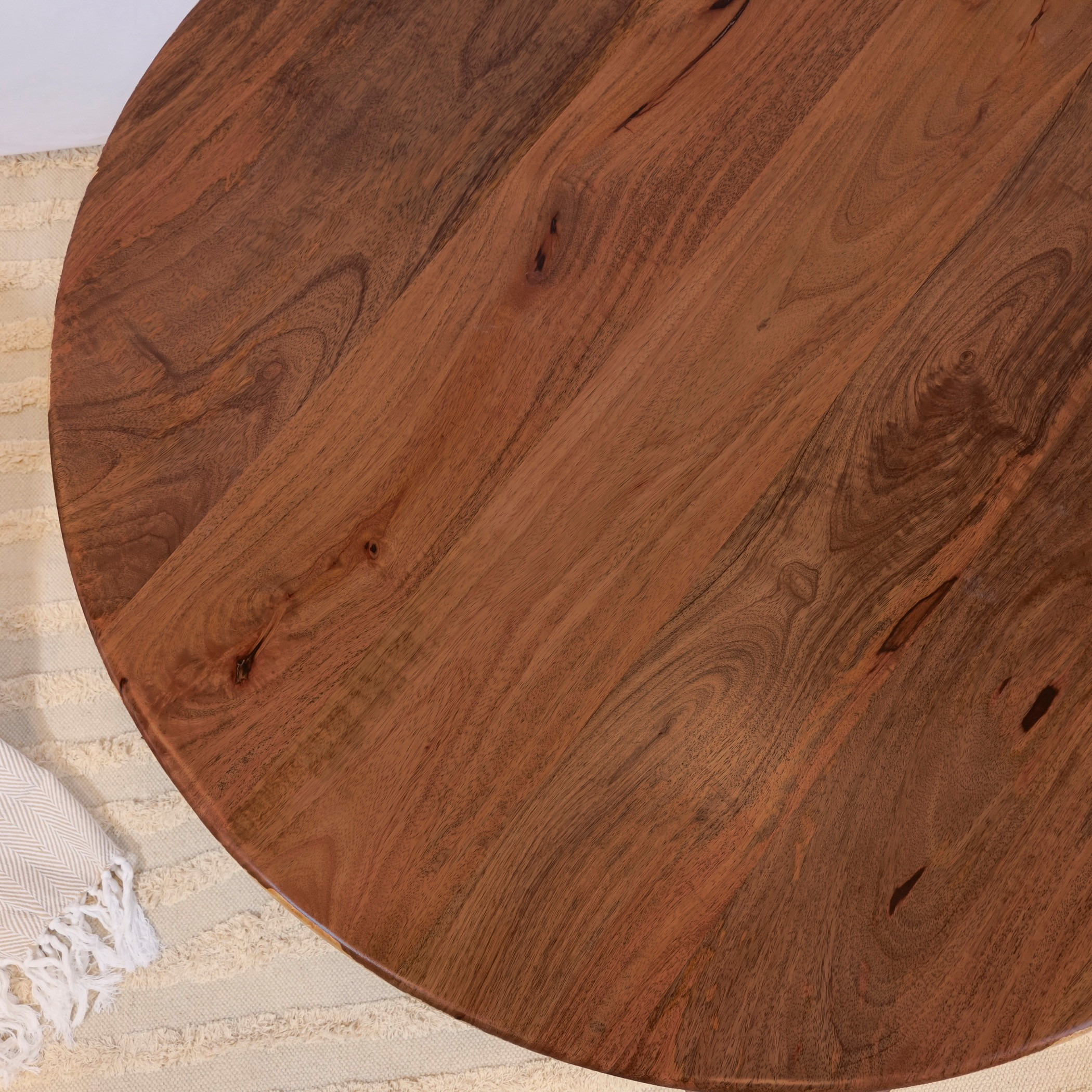 Crafted by Lifestyle Wooden Top Coffee Table-furniture-livingroom-coffeetables-image-4