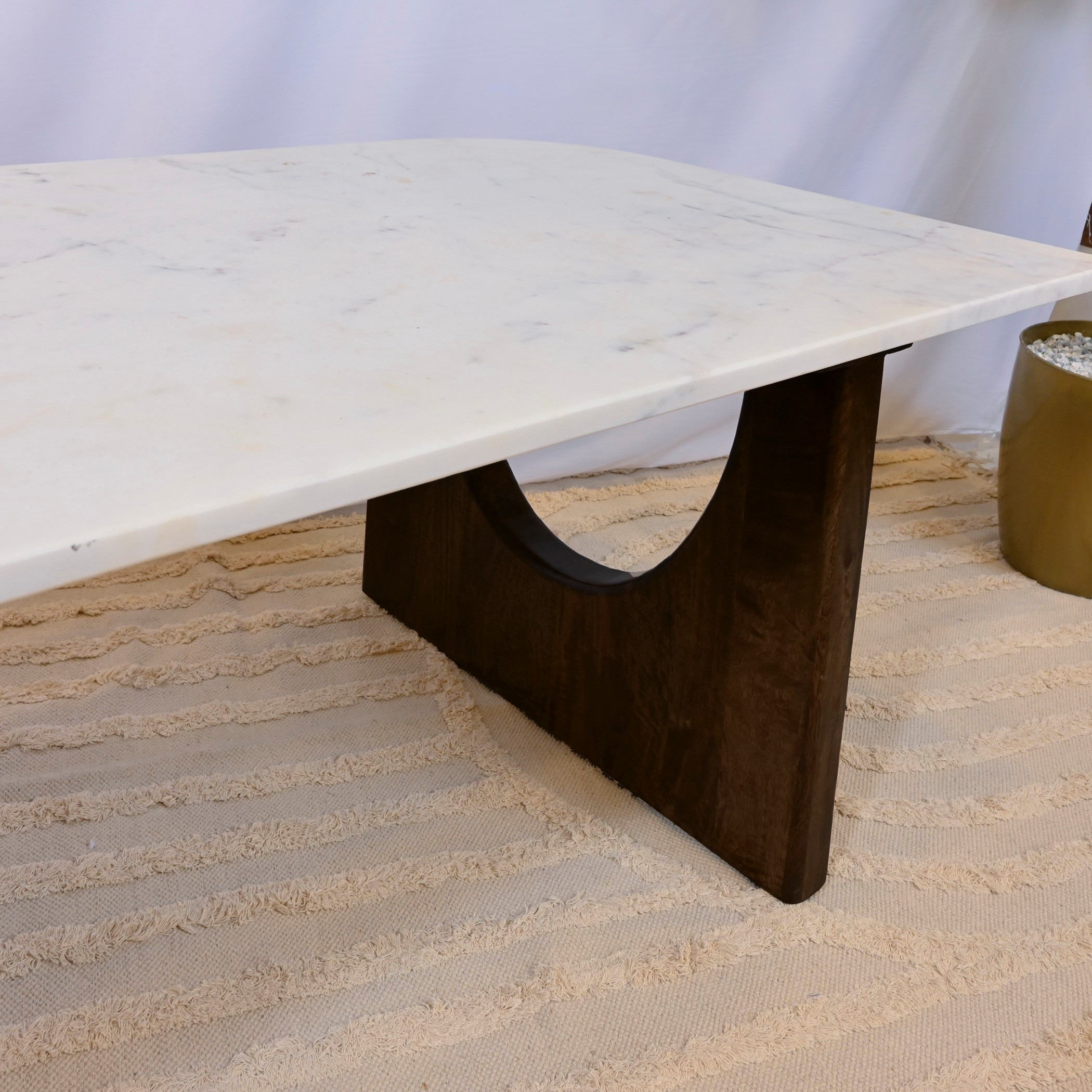 Crafted by Lifestyle Marble Top Coffee Table-furniture-livingroom-sideandendtables-image-3