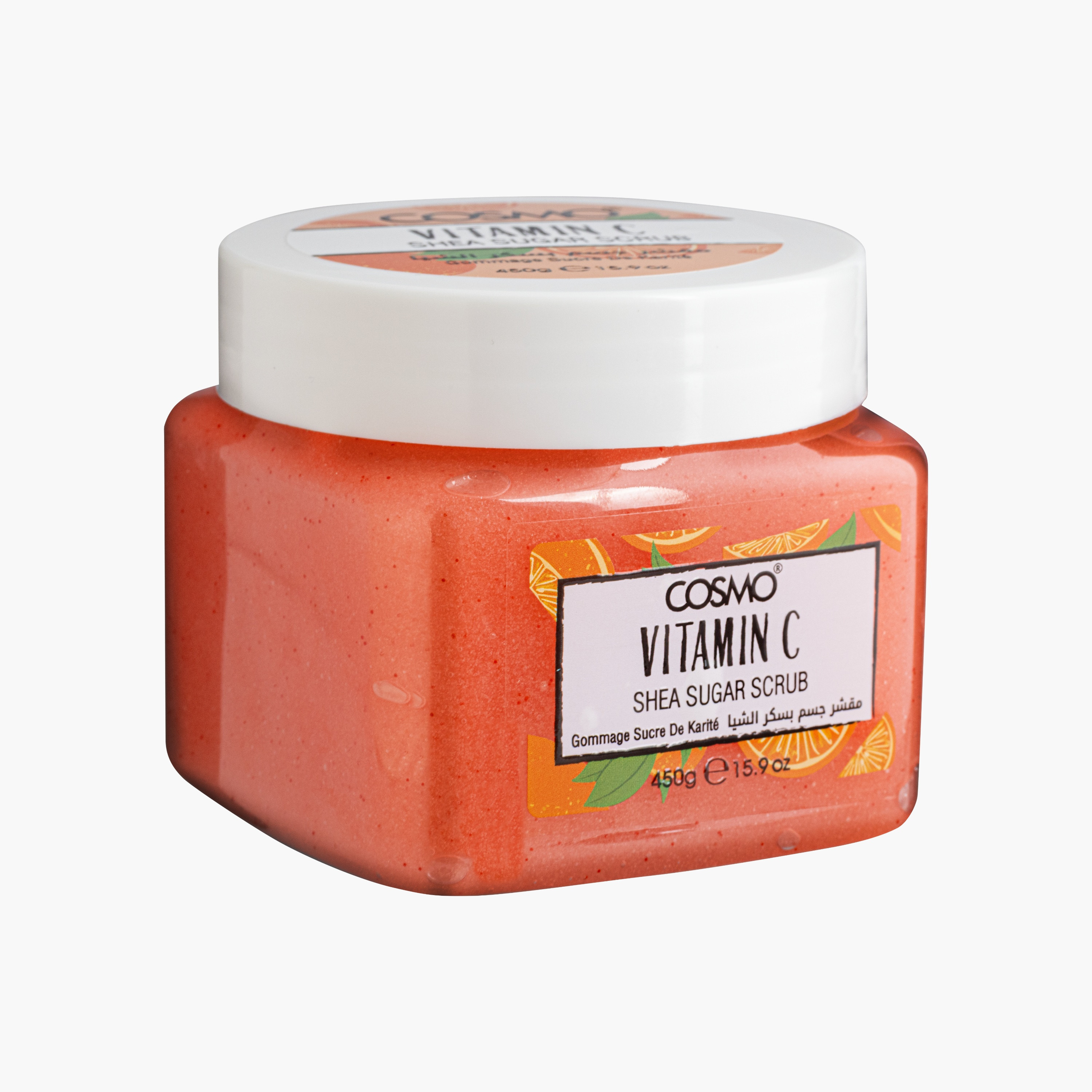 Cosmo Sugar Scrub Shea Butter& Vitamin C 450 Ml-beautyandpersonalcare-bathandbody-bathandshower-scrubs-image-5