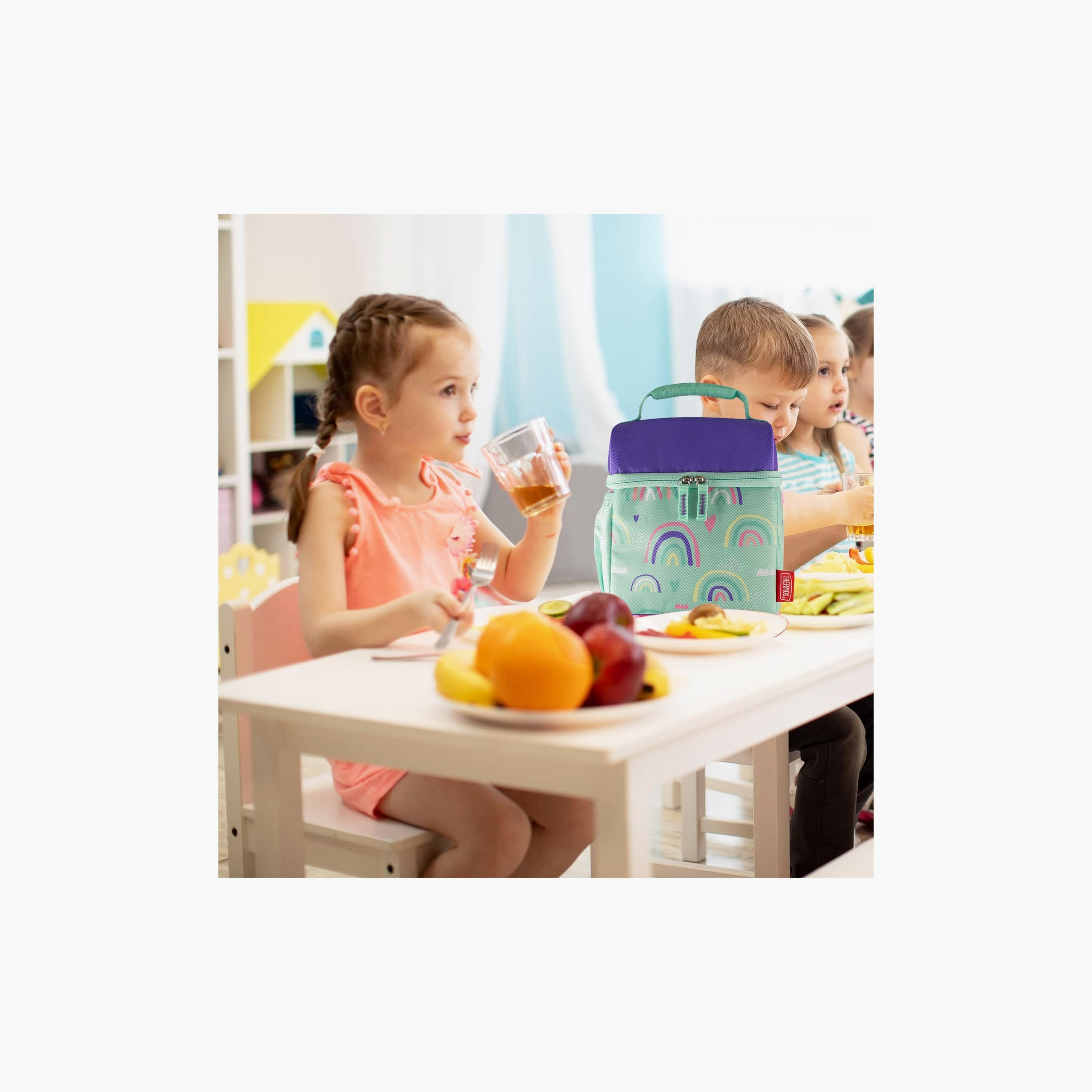 Thermos Rainbow Print Insulated Pop Top Lunch Bag-school-lunchessentials-lunchbags-image-8