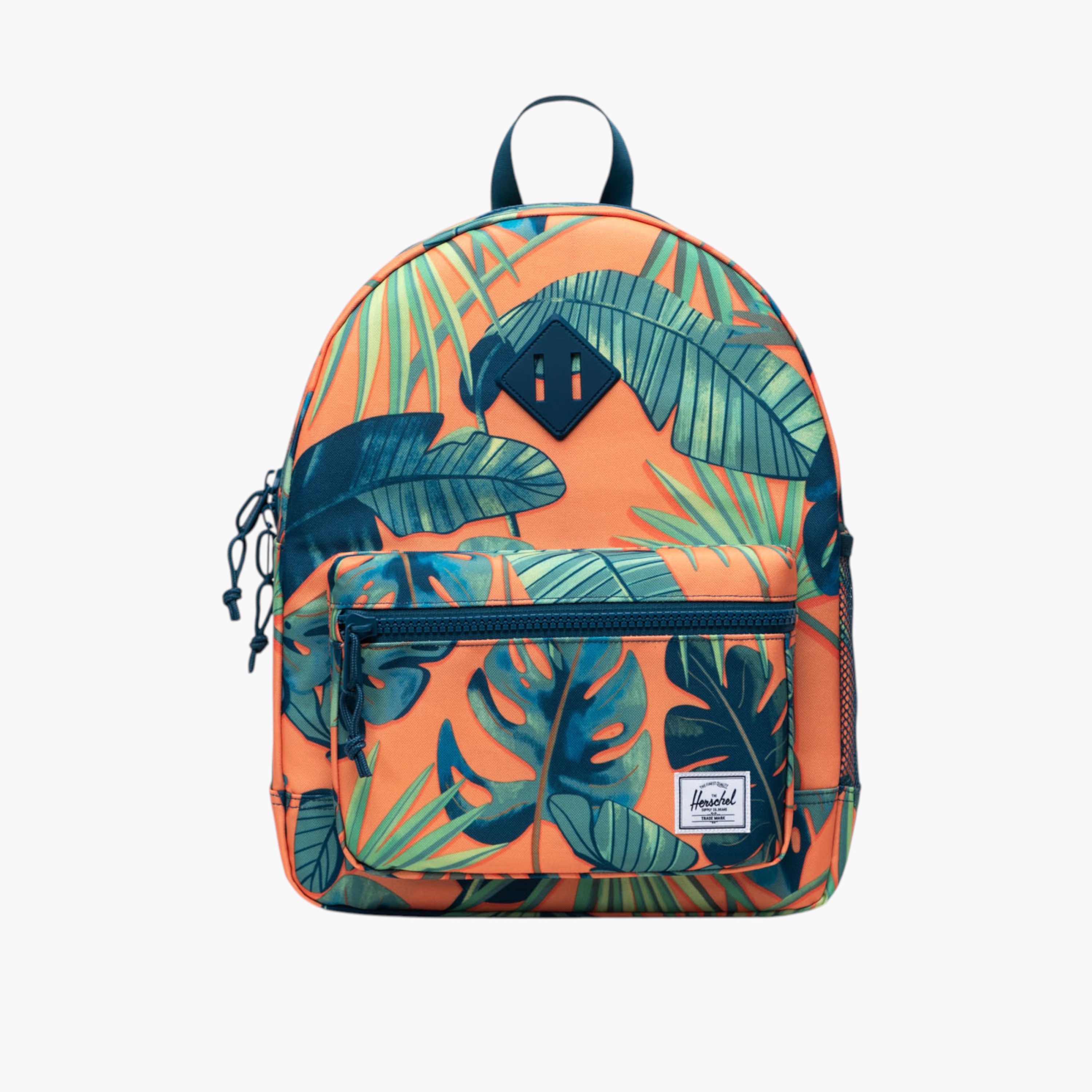 Herschel Supply Co Tropical Print Backpack with Adjustable Straps and Zip Closure - 38x30x15 cms-school-bagsandbackpacks-backpacks-image-1