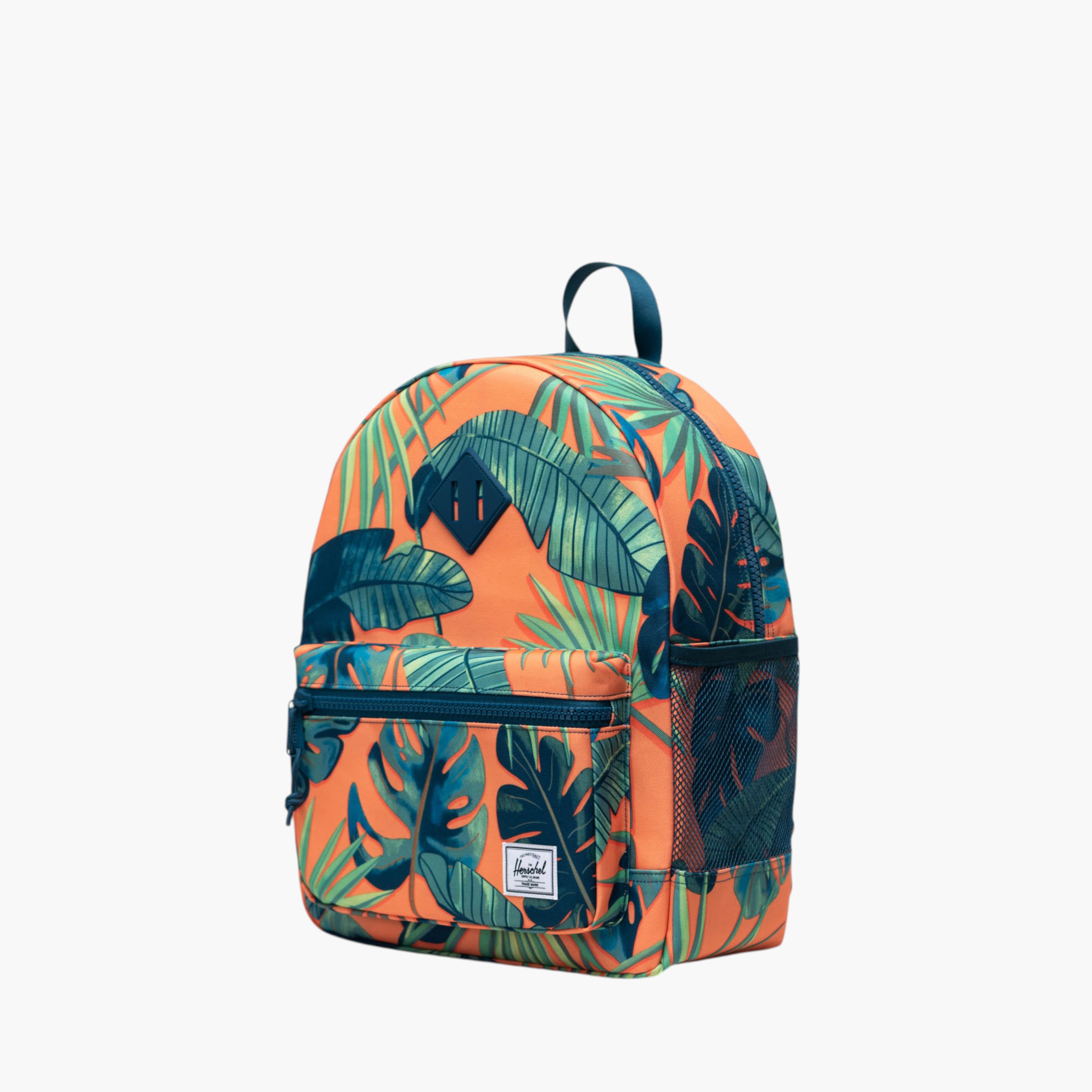 Herschel Supply Co Tropical Print Backpack with Adjustable Straps and Zip Closure - 38x30x15 cms-school-bagsandbackpacks-backpacks-image-3