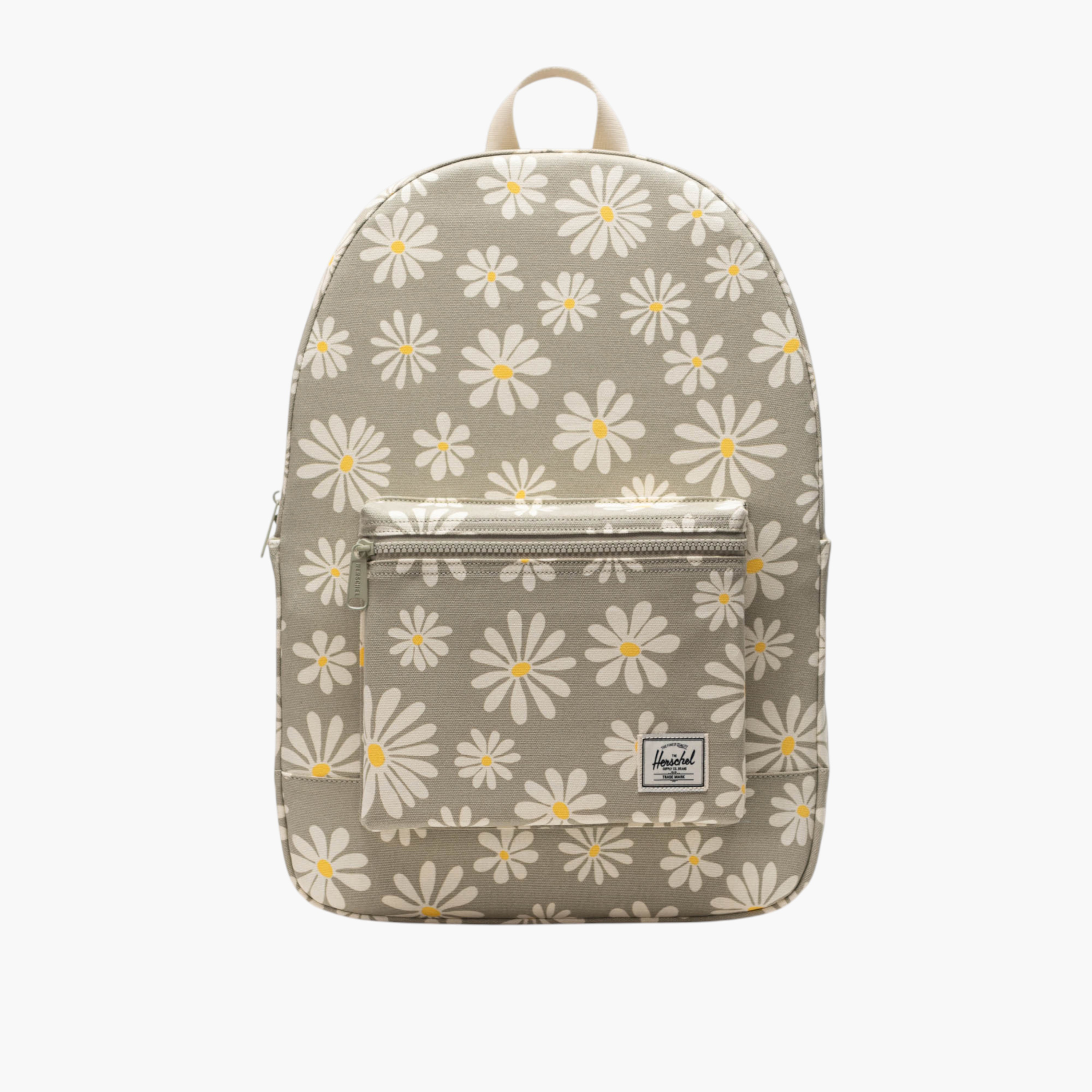 Herschel Supply Co Floral Print Backpack with Adjustable Straps and Zip Closure - 45x43x15 cms-school-bagsandbackpacks-backpacks-image-1