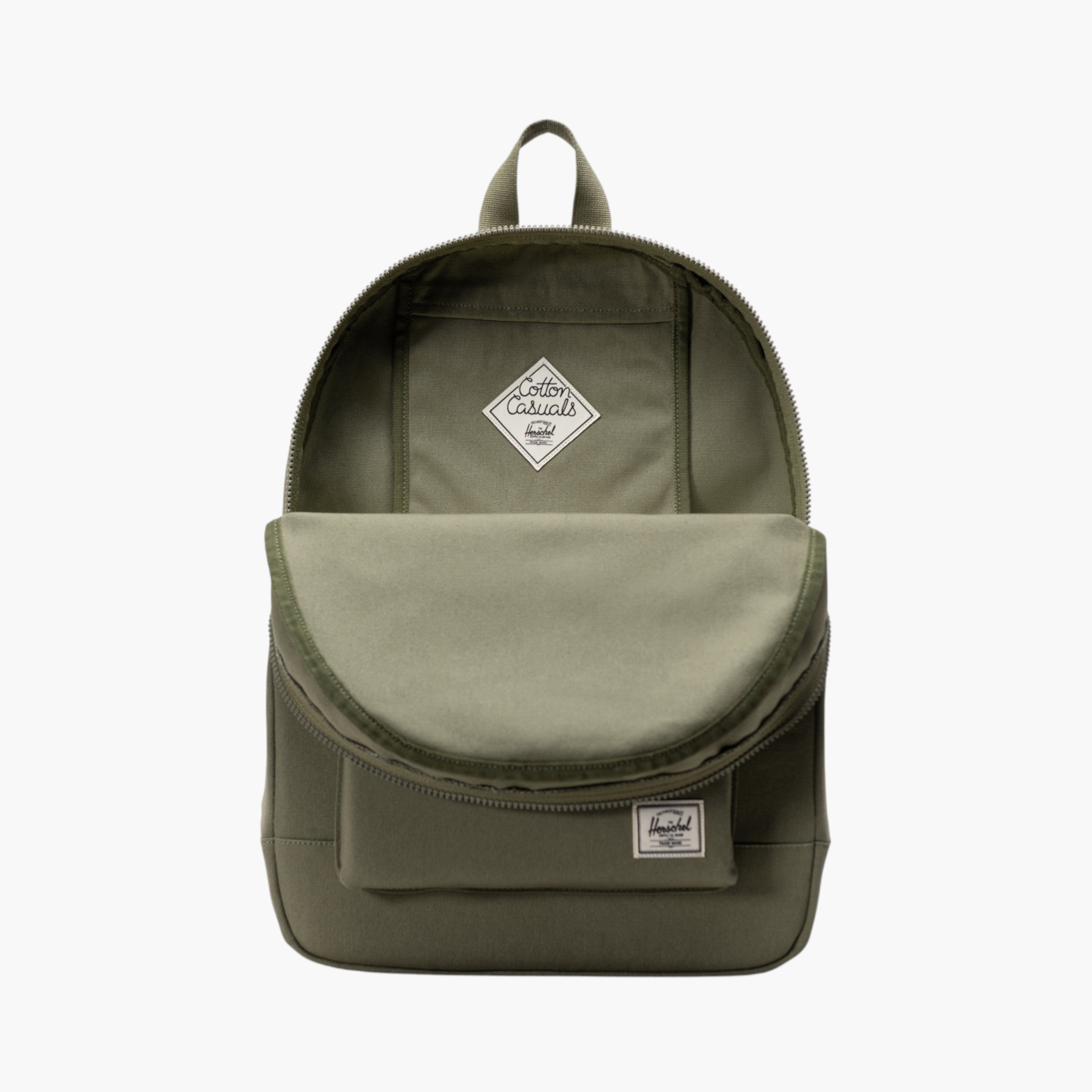 Herschel Supply Co Solid Backpack with Adjustable Shoulder Straps - 45x43 cms-school-bagsandbackpacks-backpacks-image-2