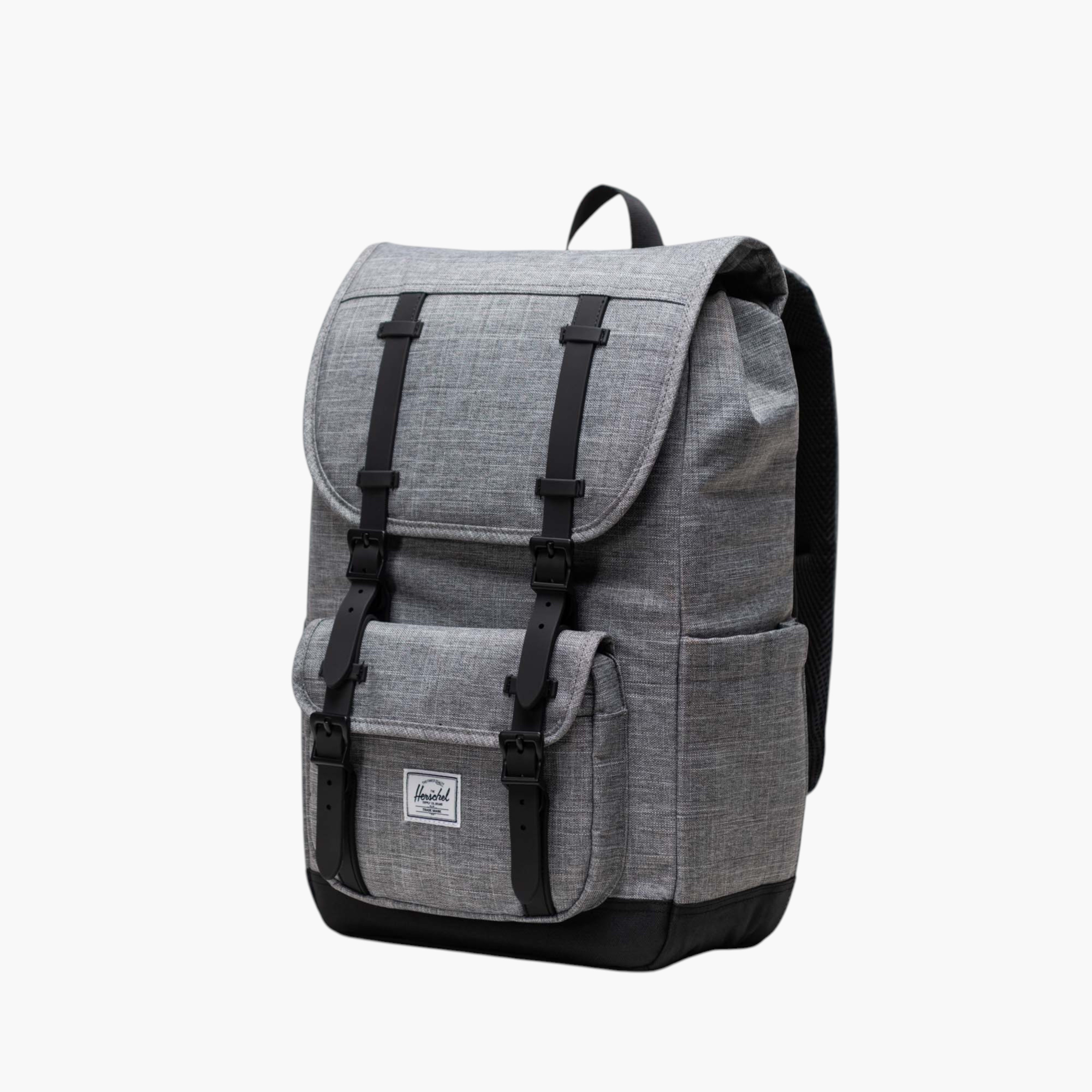 Herschel Supply Co Solid Backpack with Adjustable Straps and Zip Closure - 43x28x14 cms-school-bagsandbackpacks-backpacks-image-3