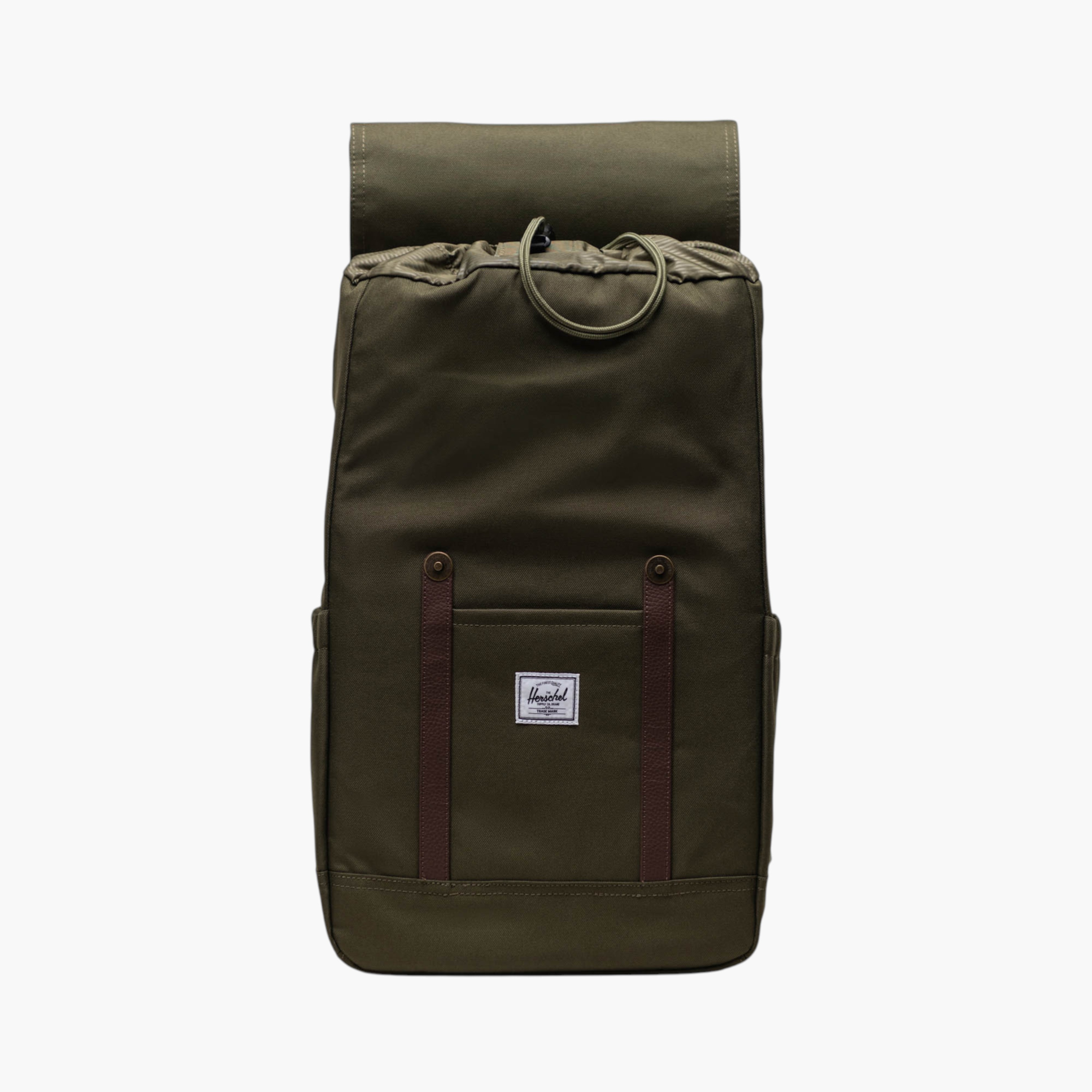 Herschel Supply Co Solid Backpack with Drawstring Closure and Adjustable Straps - 46x28x15 cms-school-bagsandbackpacks-backpacks-image-2