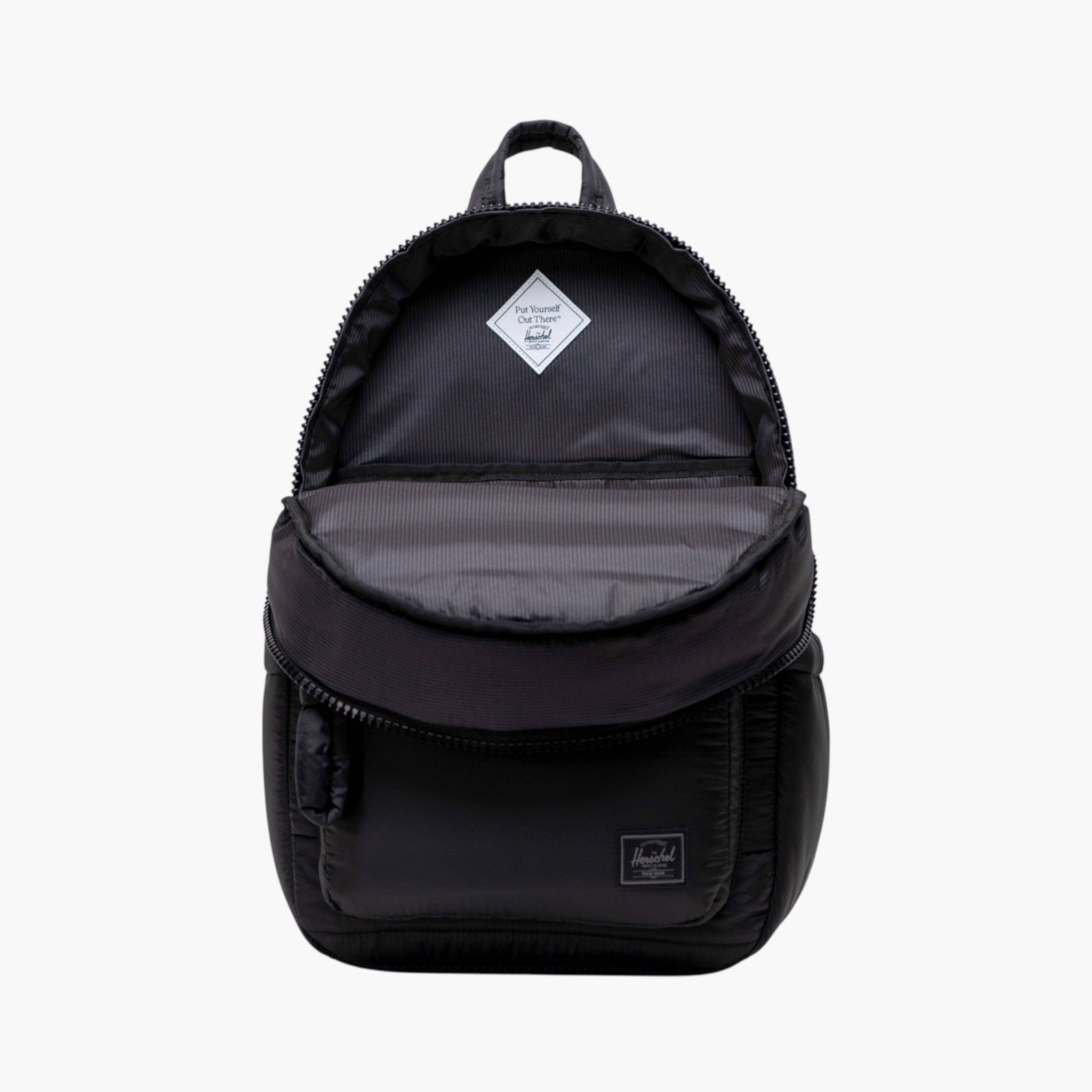 Herschel Supply Co Quilted Backpack with Adjustable Straps and Zip Closure - 44x29 cms-school-bagsandbackpacks-backpacks-image-2
