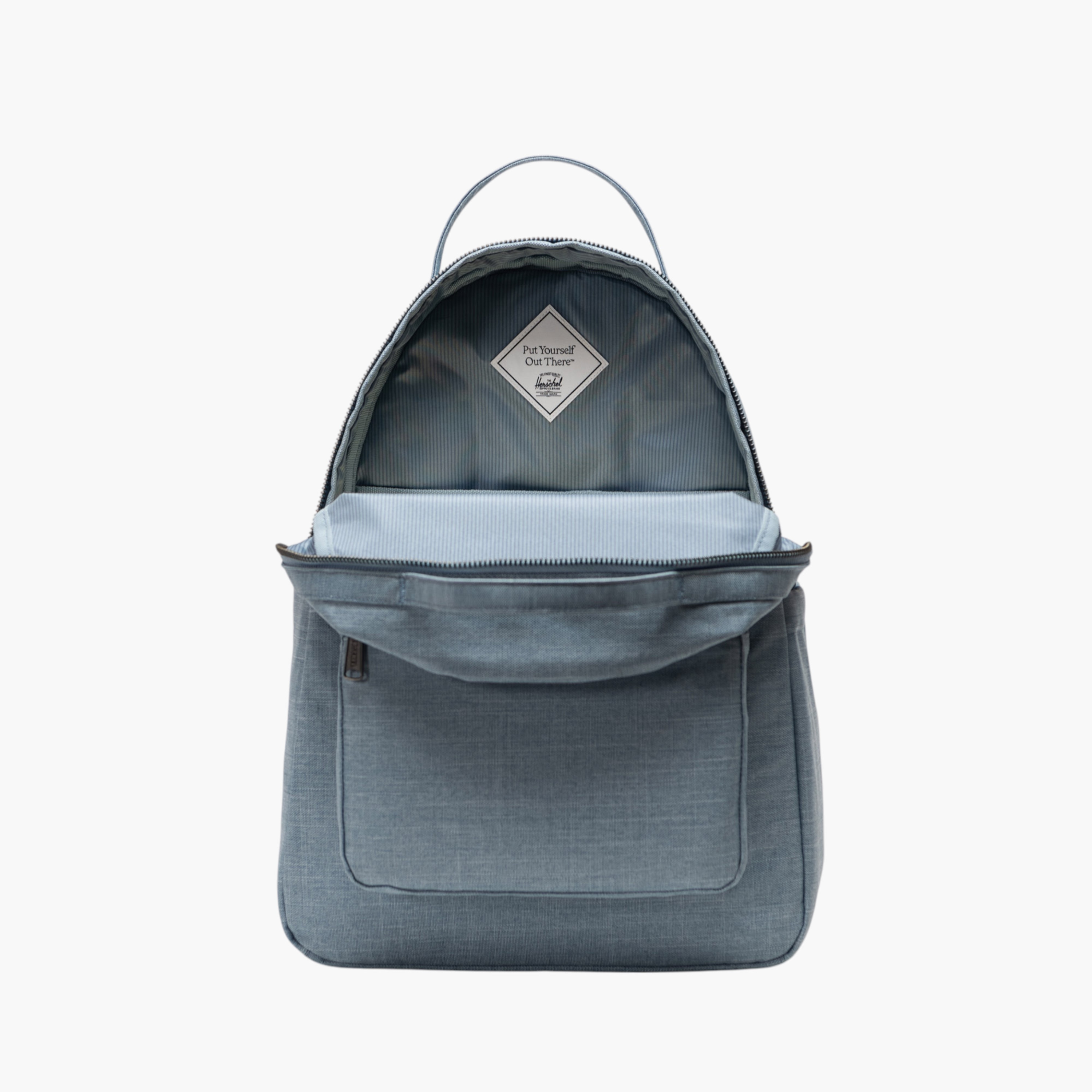 Herschel Supply Co Solid Backpack with Adjustable Straps and Zip Closure - 42x30 cms-school-bagsandbackpacks-backpacks-image-2