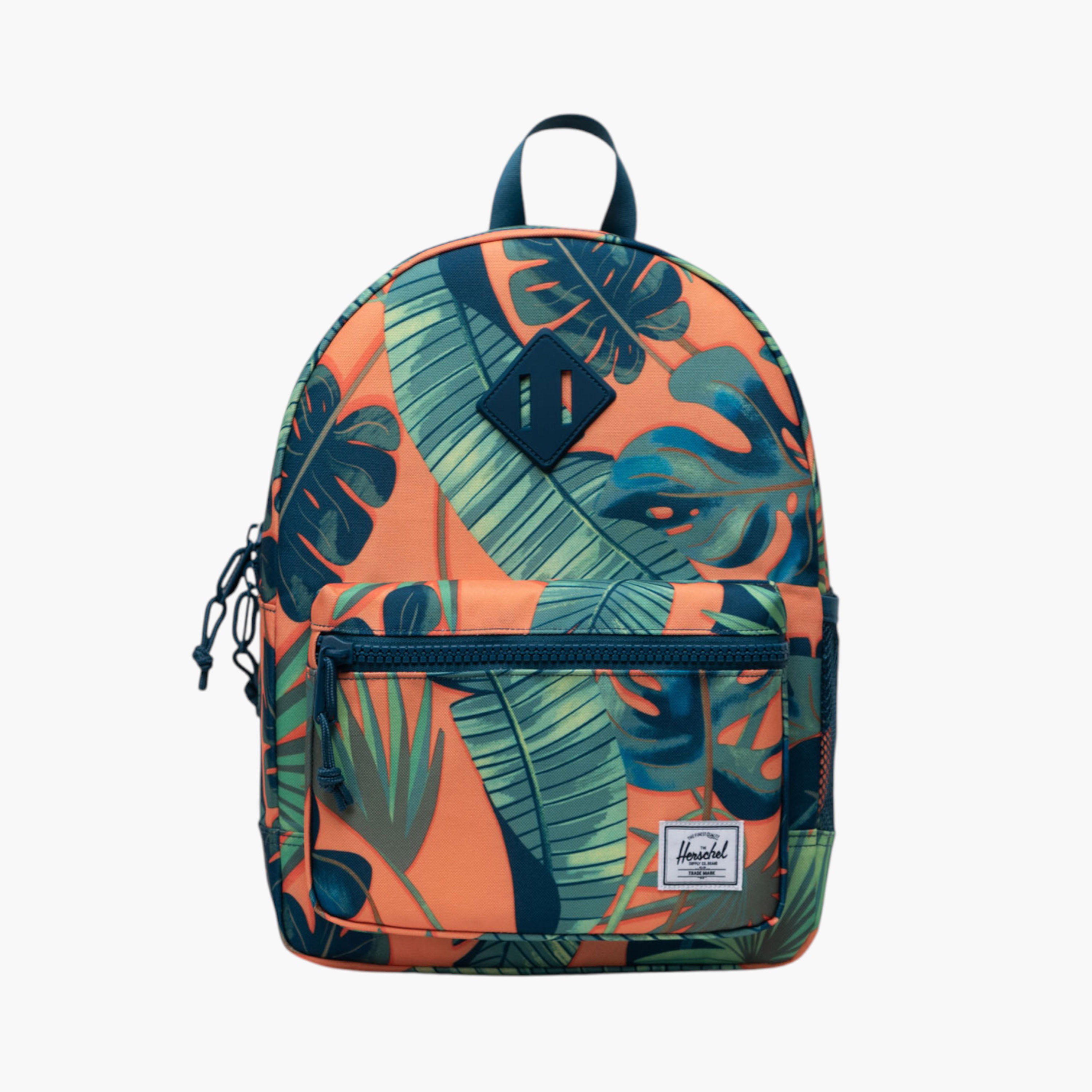 Herschel Supply Co Tropical Print Backpack with Adjustable Straps and Zip Closure - 36x27x13 cms-school-bagsandbackpacks-backpacks-image-1