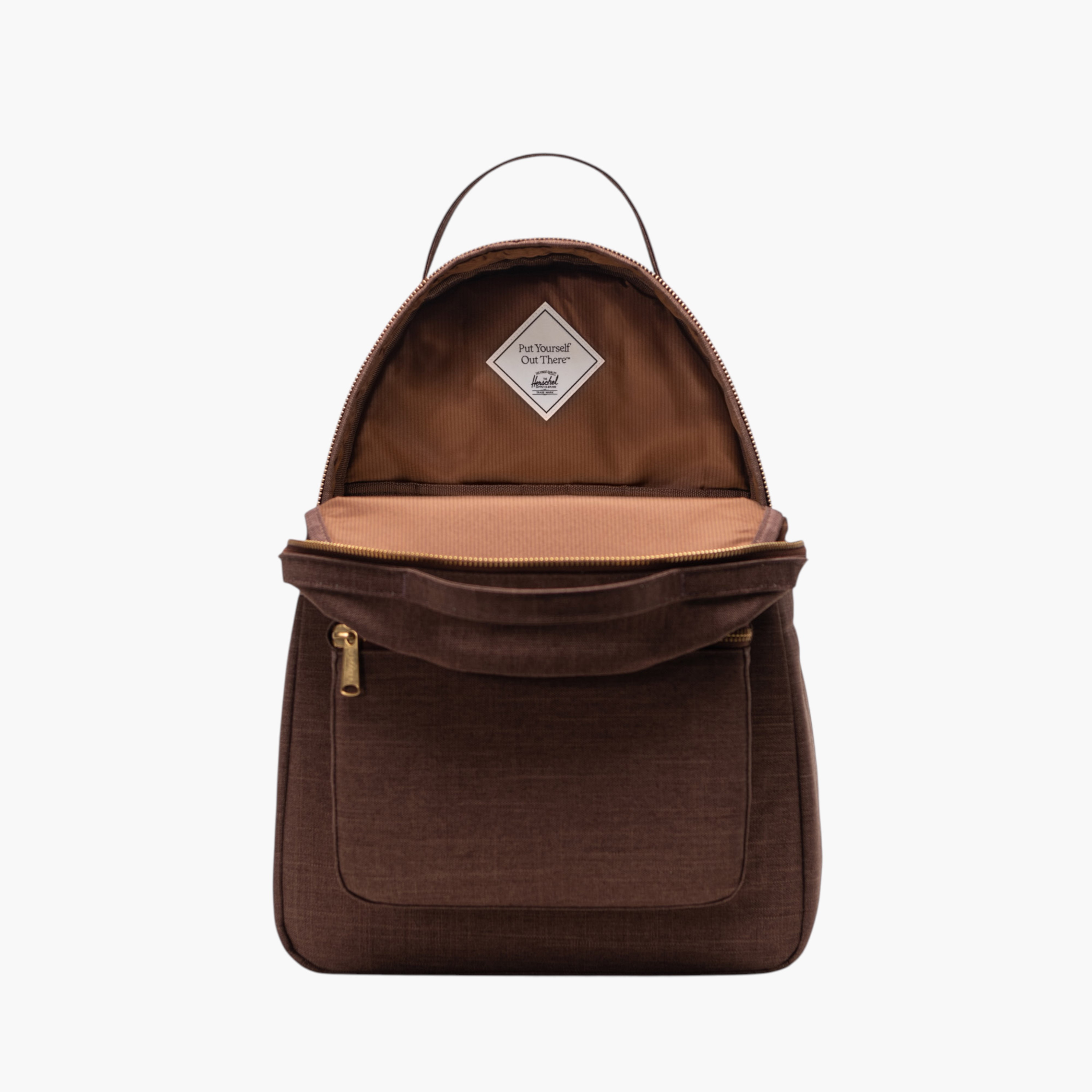 Herschel Supply Co Solid Backpack with Adjustable Straps and Zip Closure - 42x30x15 cms-school-bagsandbackpacks-backpacks-image-2