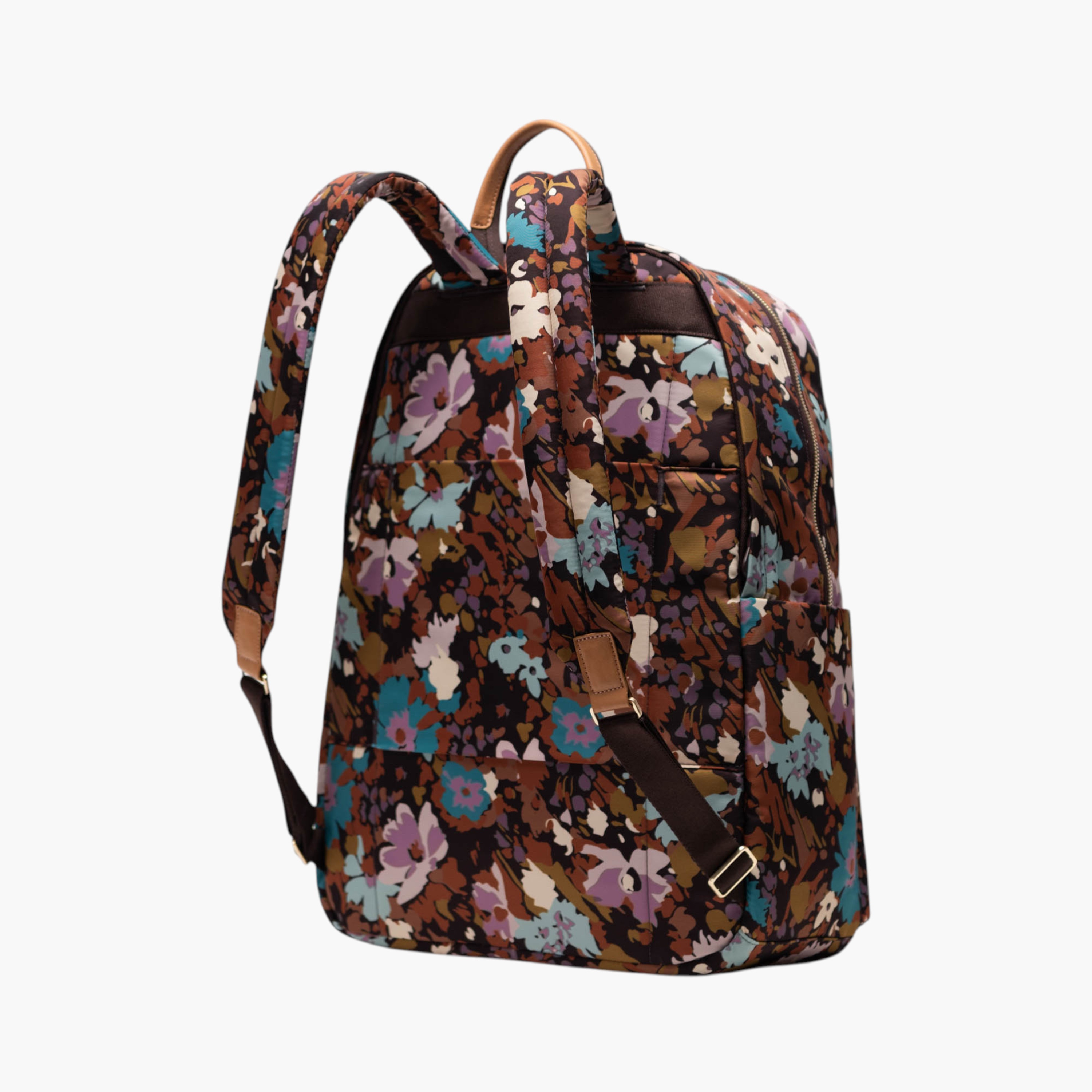 Herschel Supply Co Floral Print Backpack with Adjustable Shoulder Straps - 45x14 cms-school-bagsandbackpacks-backpacks-image-5