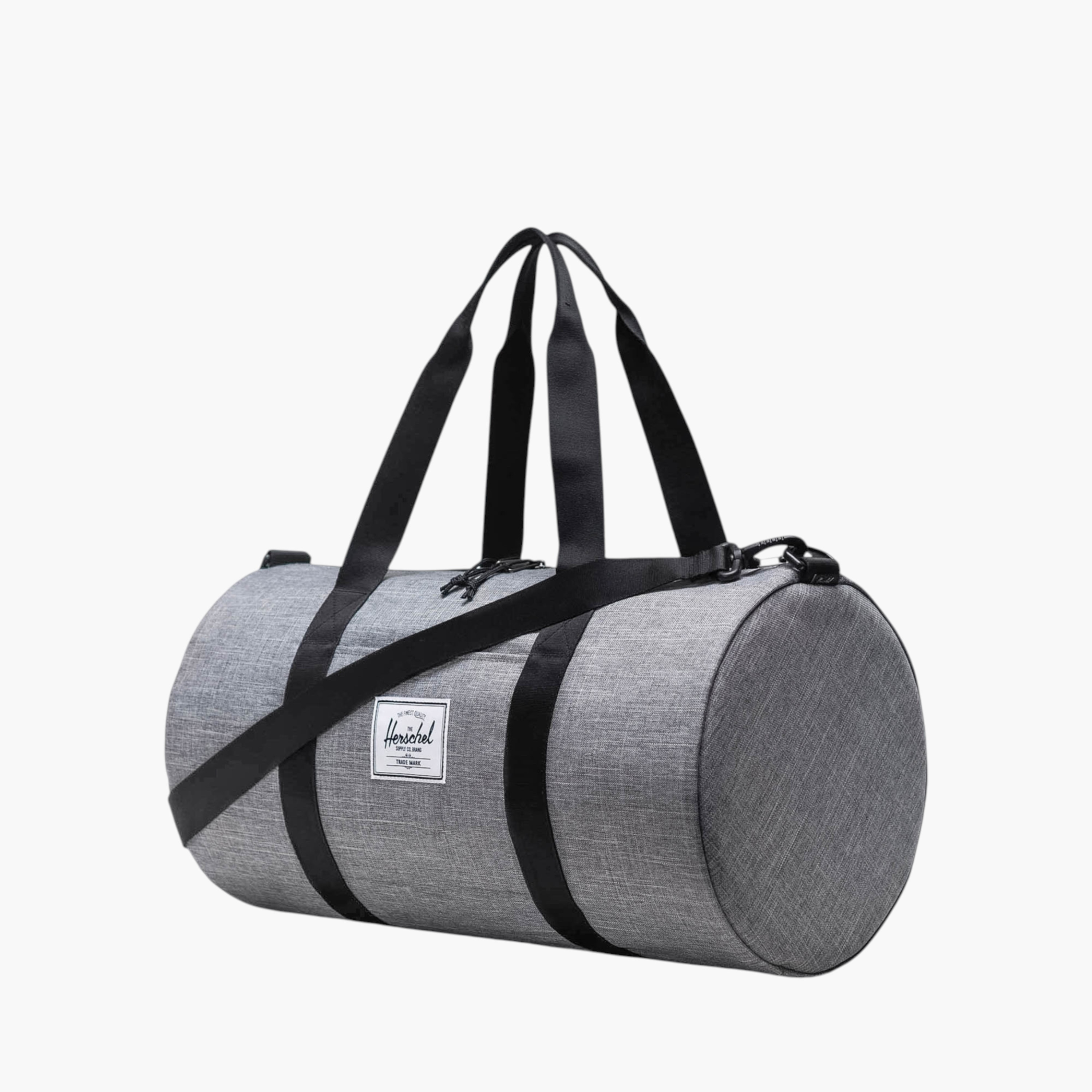 Herschel Supply Co Solid Duffle Bag with Detachable Strap and Zip Closure-travel-luggagesandbags-dufflebags-image-2