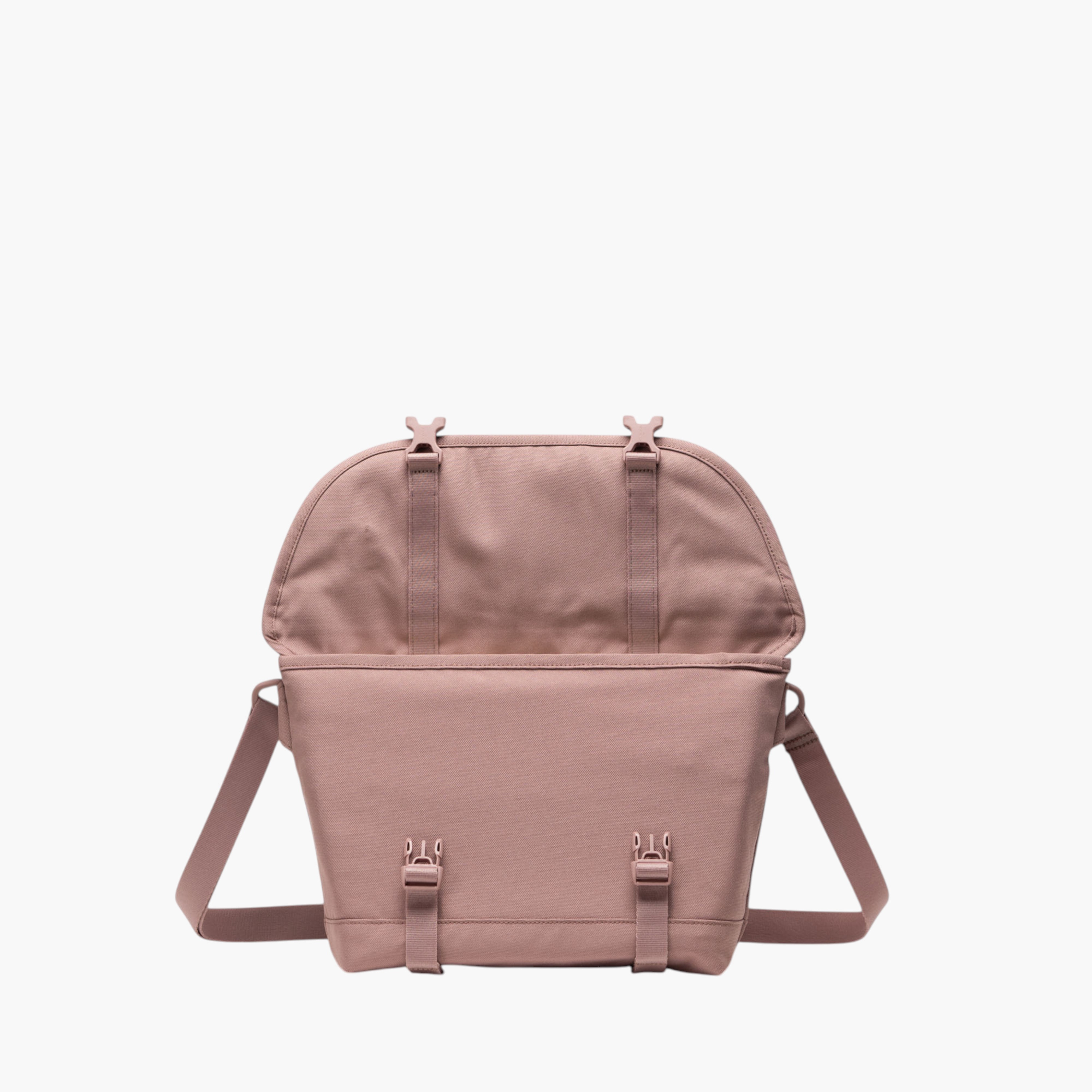 Herschel Supply Co Solid Messenger Bag with Adjustable Strap and Flap Closure-school-bagsandbackpacks-messengerbags-image-2