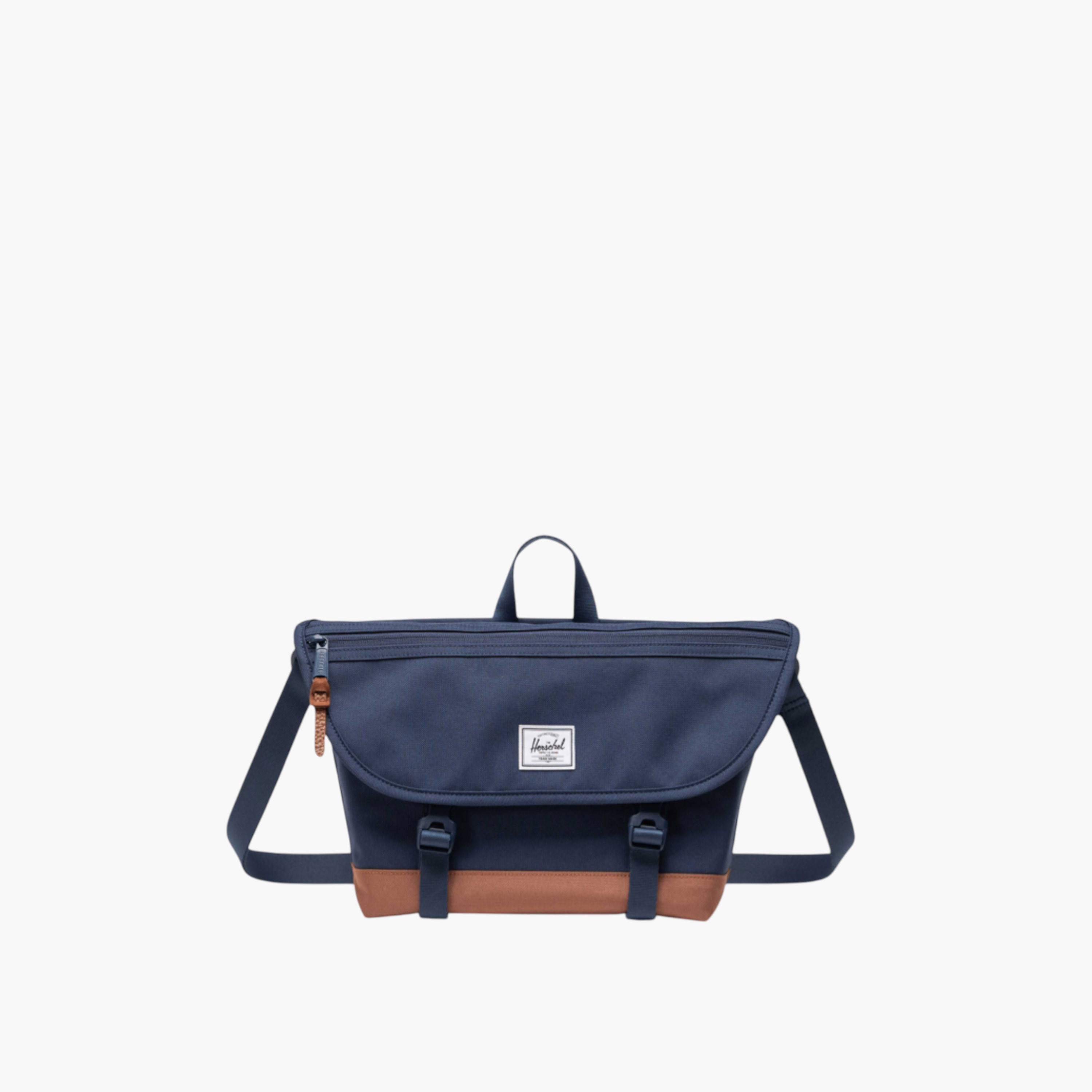 Herschel Supply Co Solid Messenger with Side Release Buckle Closure-school-bagsandbackpacks-backpacks-image-1
