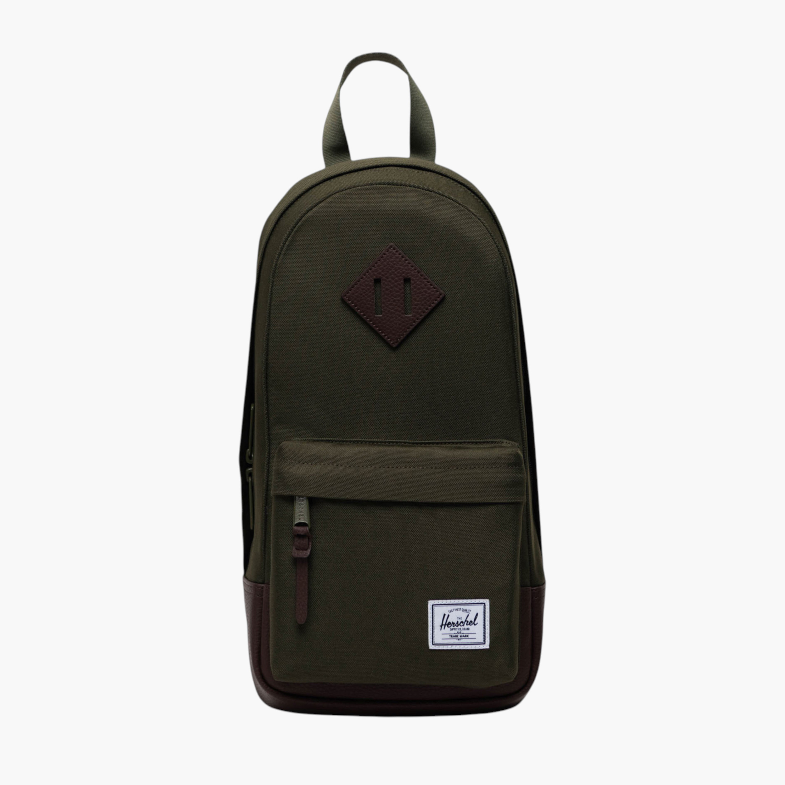 Herschel Supply Co Solid Sling Backpack with Adjustable Strap and Zip Closure - 39x19 cms-women-bagsandwallets-backpacks-image-1