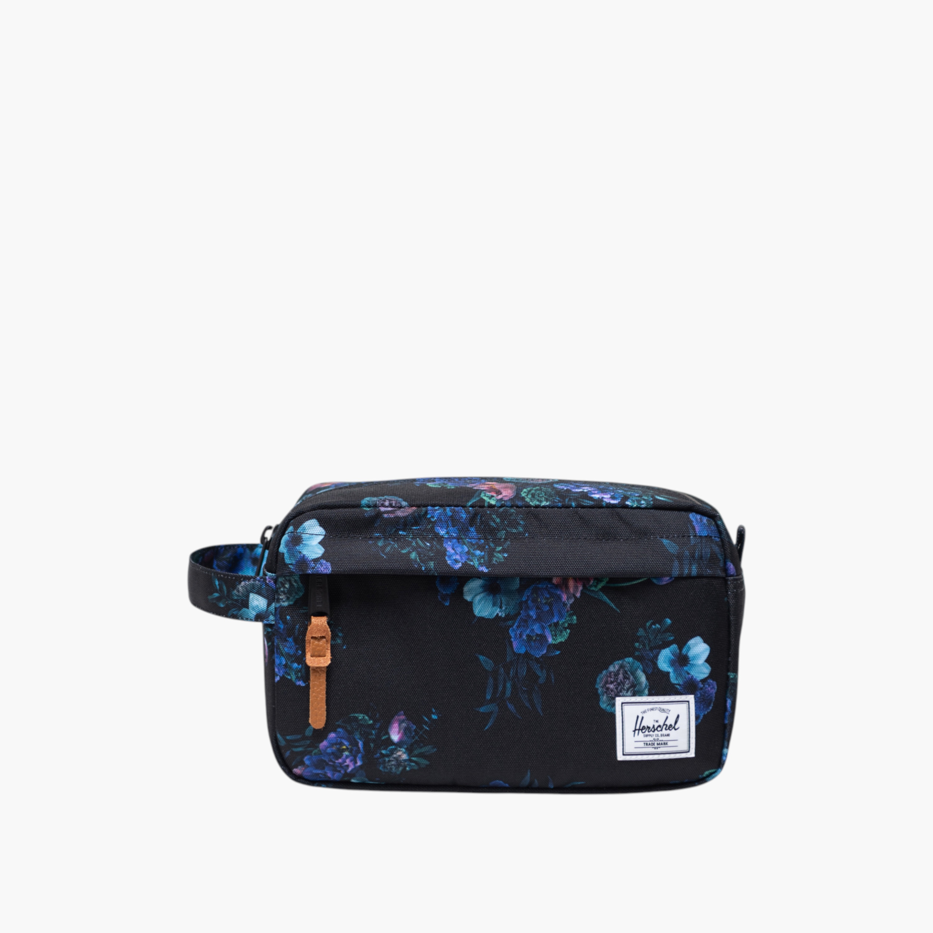Herschel Supply Co Floral Print Travel Pouch with Zip Closure-travel-accessories-image-1