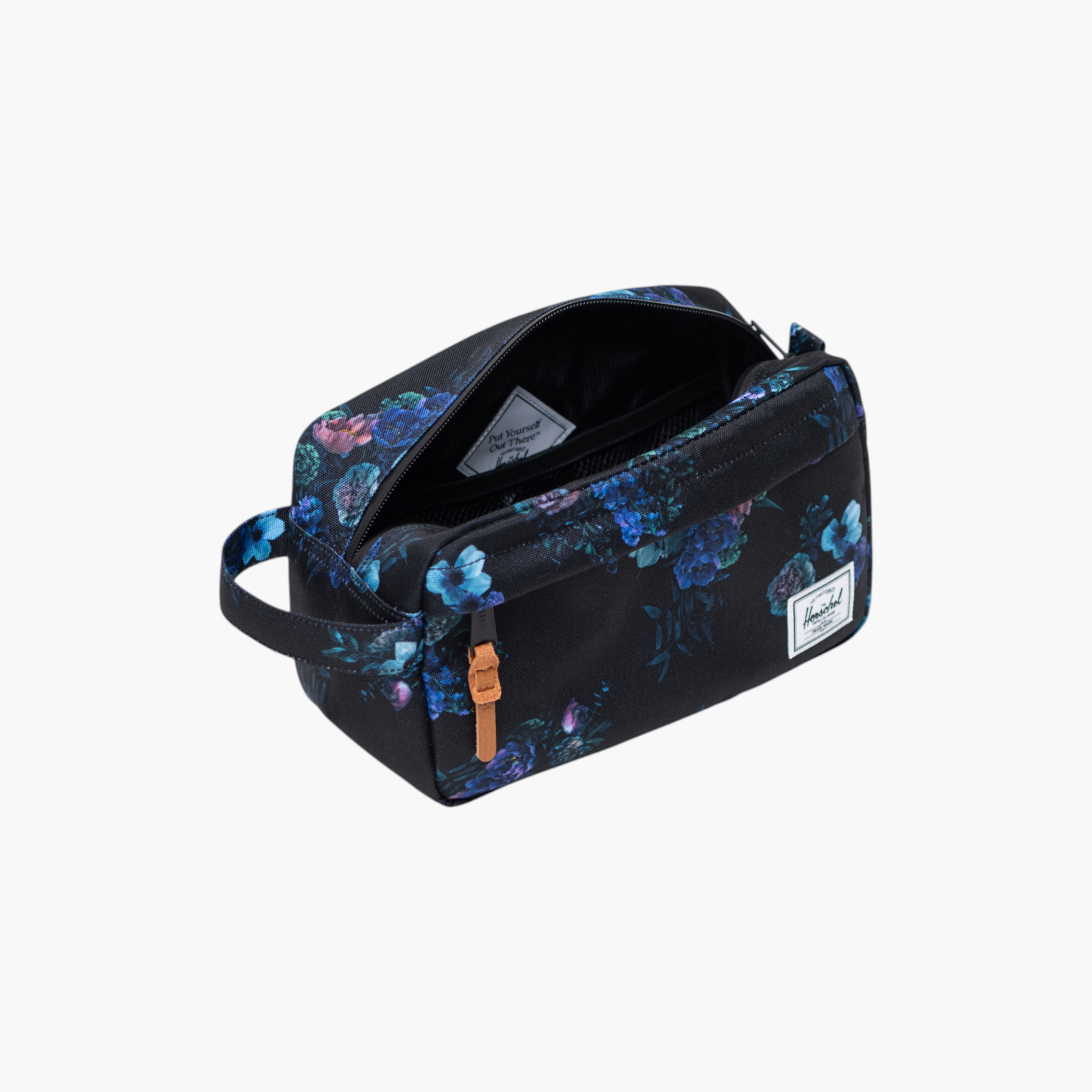 Herschel Supply Co Floral Print Travel Pouch with Zip Closure-travel-accessories-image-3