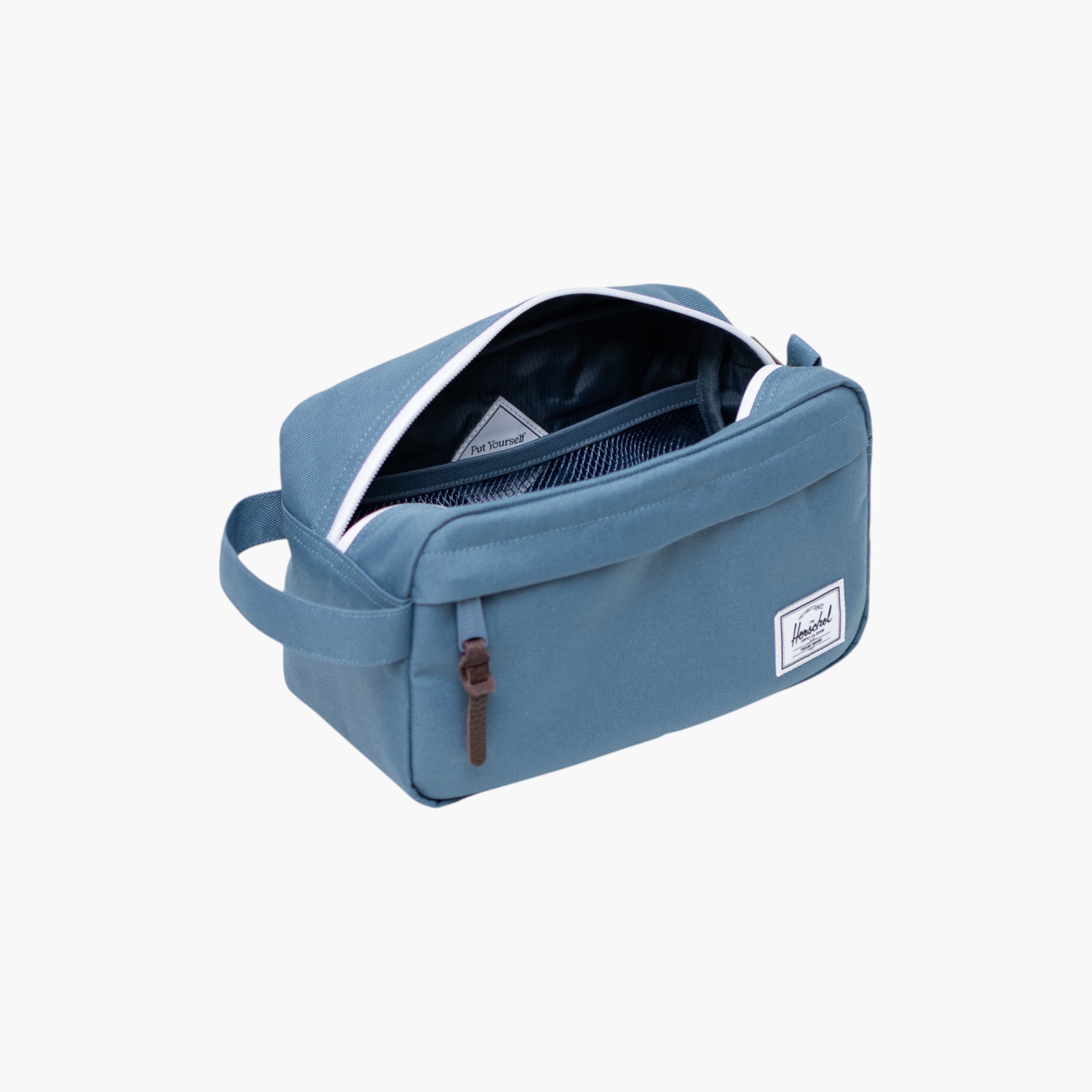 Herschel Supply Co Chapter 2-Compartment Jewellery Organizer with Zip Closure - 15x24x12 cm-travel-accessories-image-3