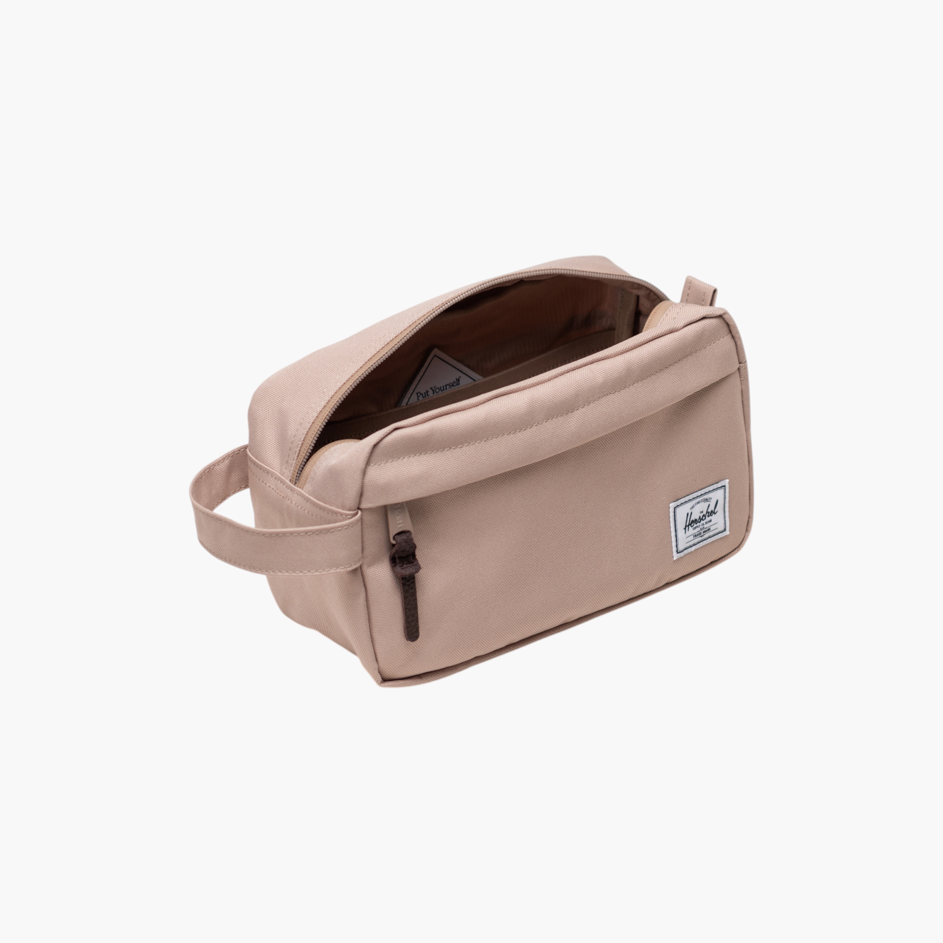 Herschel Supply Co Chapter 2-Compartment Jewellery Organizer with Zip Closure - 15x24x12 cm-travel-accessories-image-2