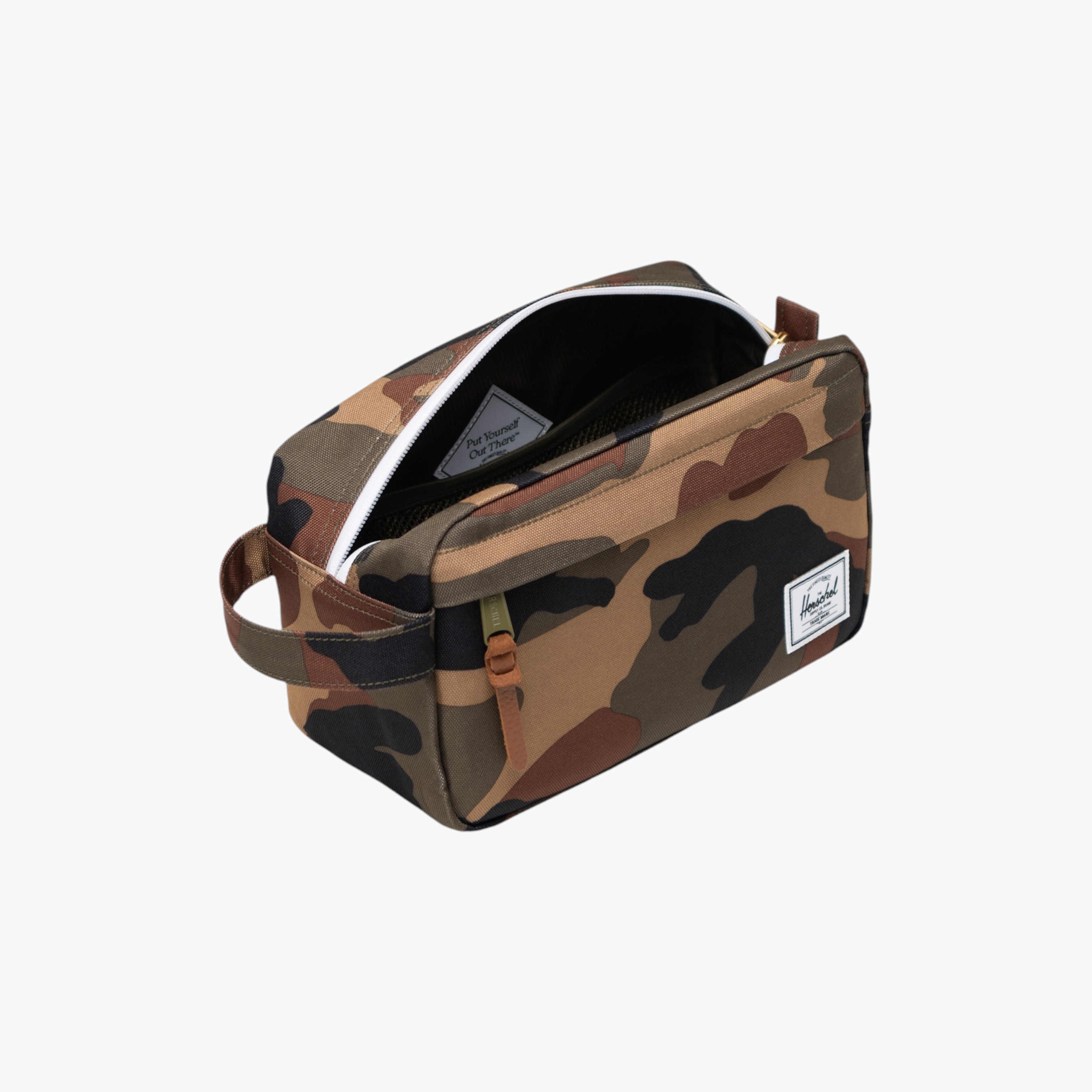 Herschel Supply Co Chapter 2-Compartment Jewellery Organizer with Zip Closure - 15x24x12 cm-travel-accessories-image-3
