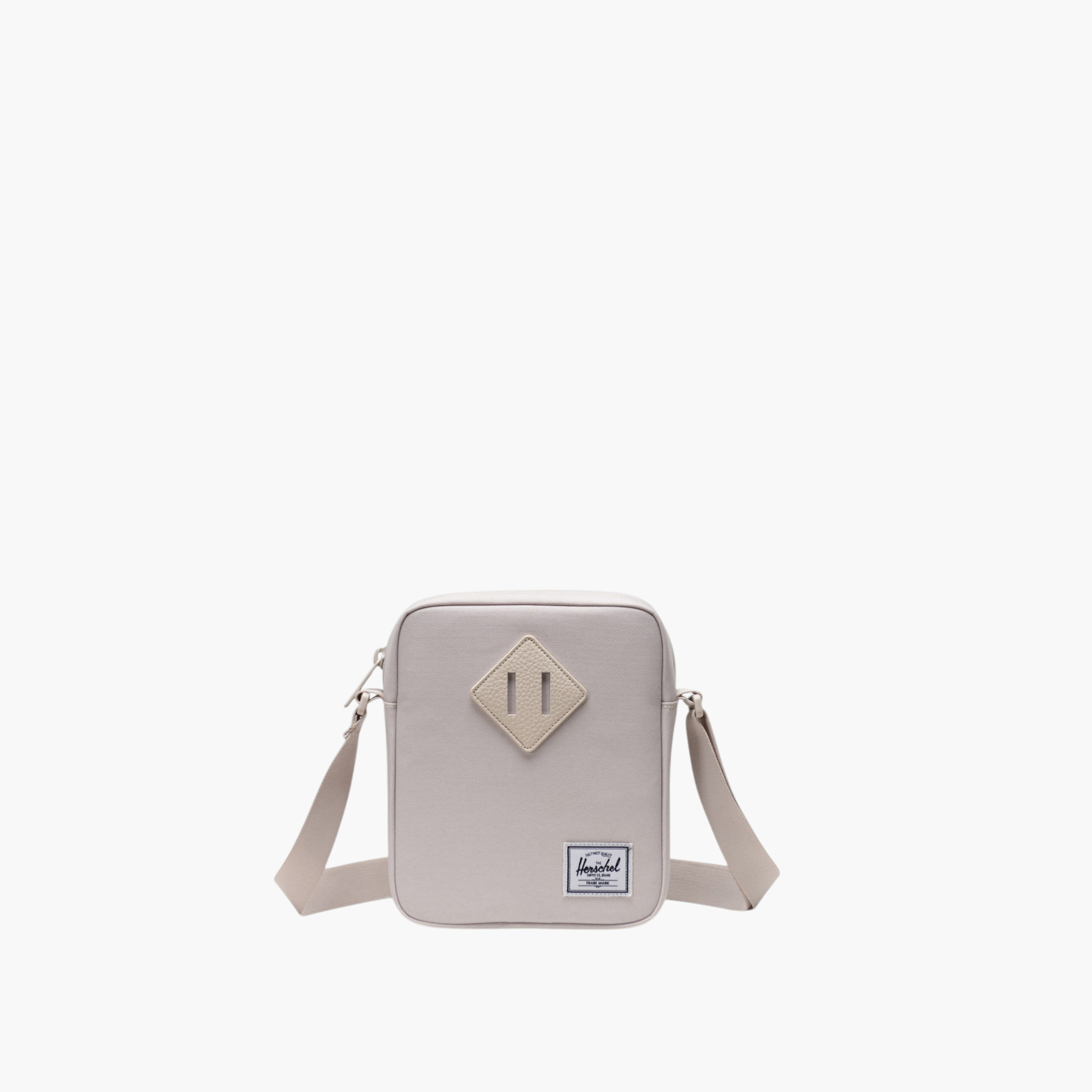 Herschel Supply Co Solid Crossbody Bag with Adjustable Strap and Zip Closure-men-bags-image-1