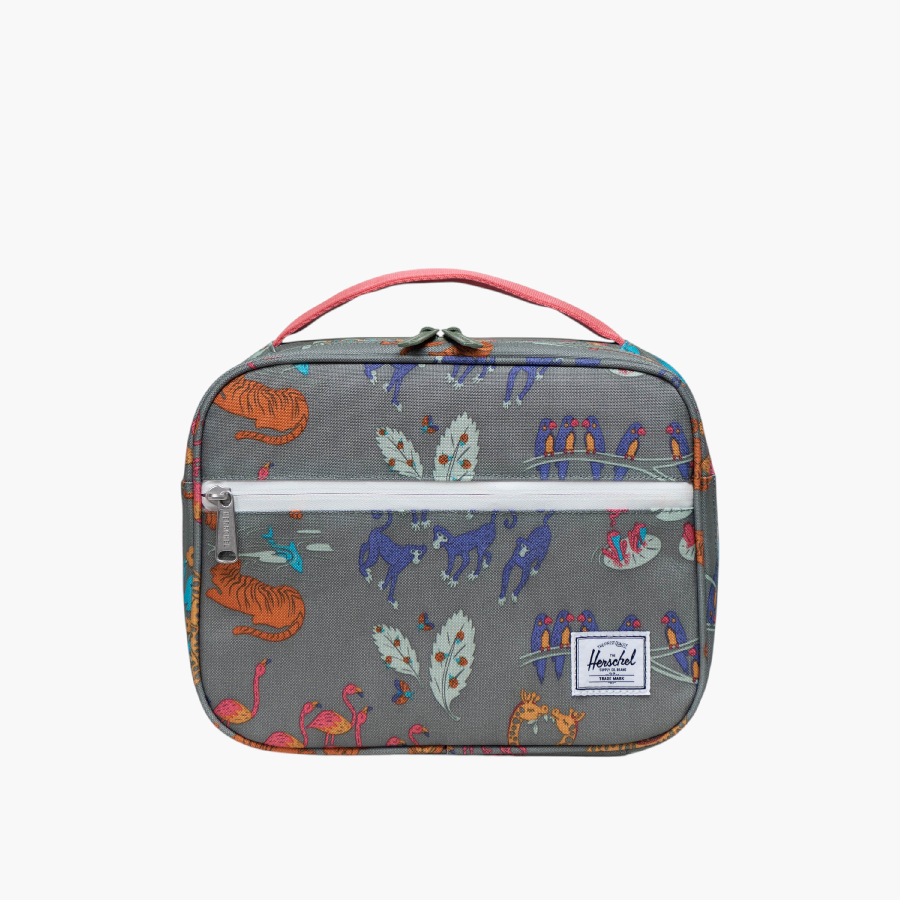 Herschel Supply Co Printed Lunch Bag with Zip Closure-school-lunchessentials-lunchbags-image-1