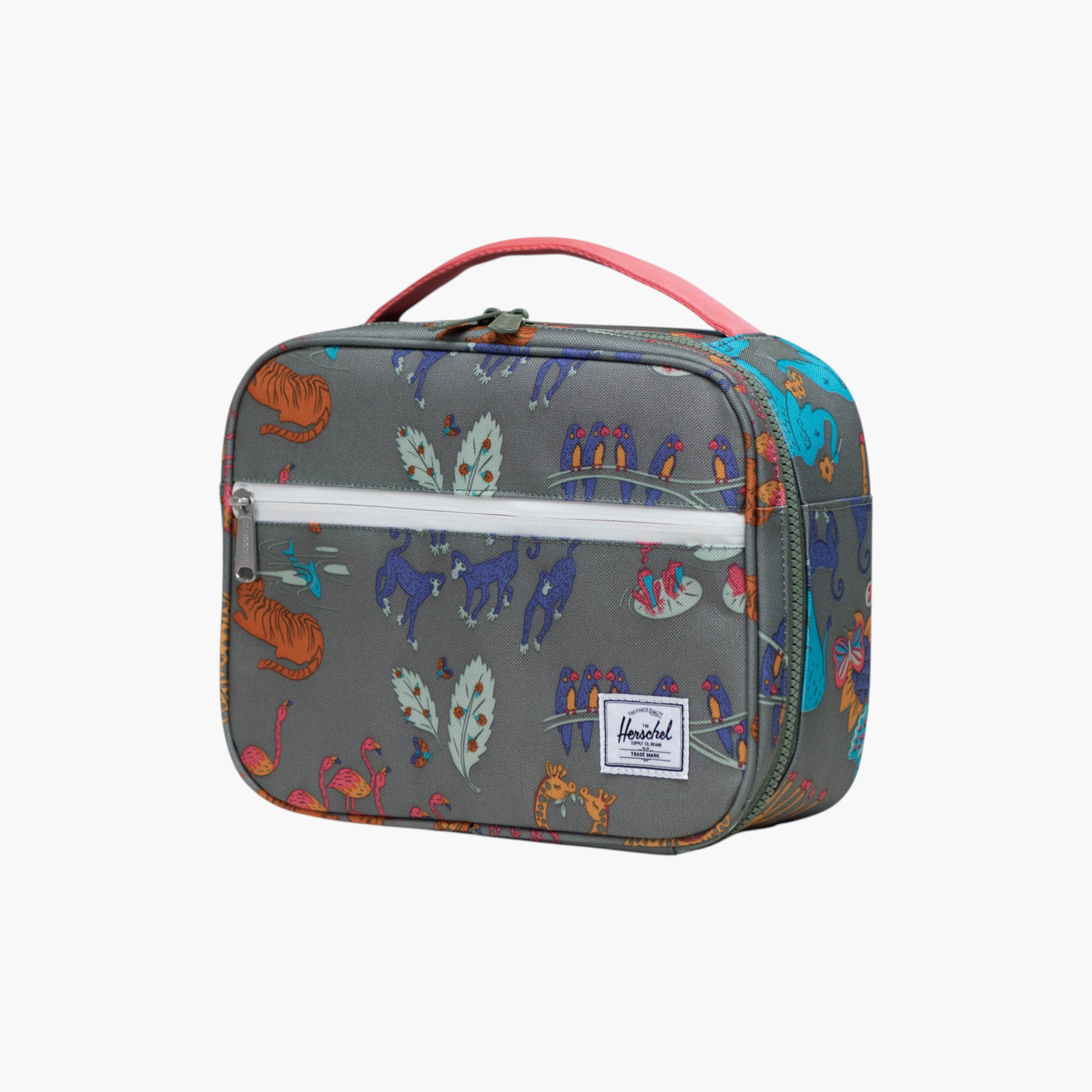 Herschel Supply Co Printed Lunch Bag with Zip Closure-school-lunchessentials-lunchbags-image-2