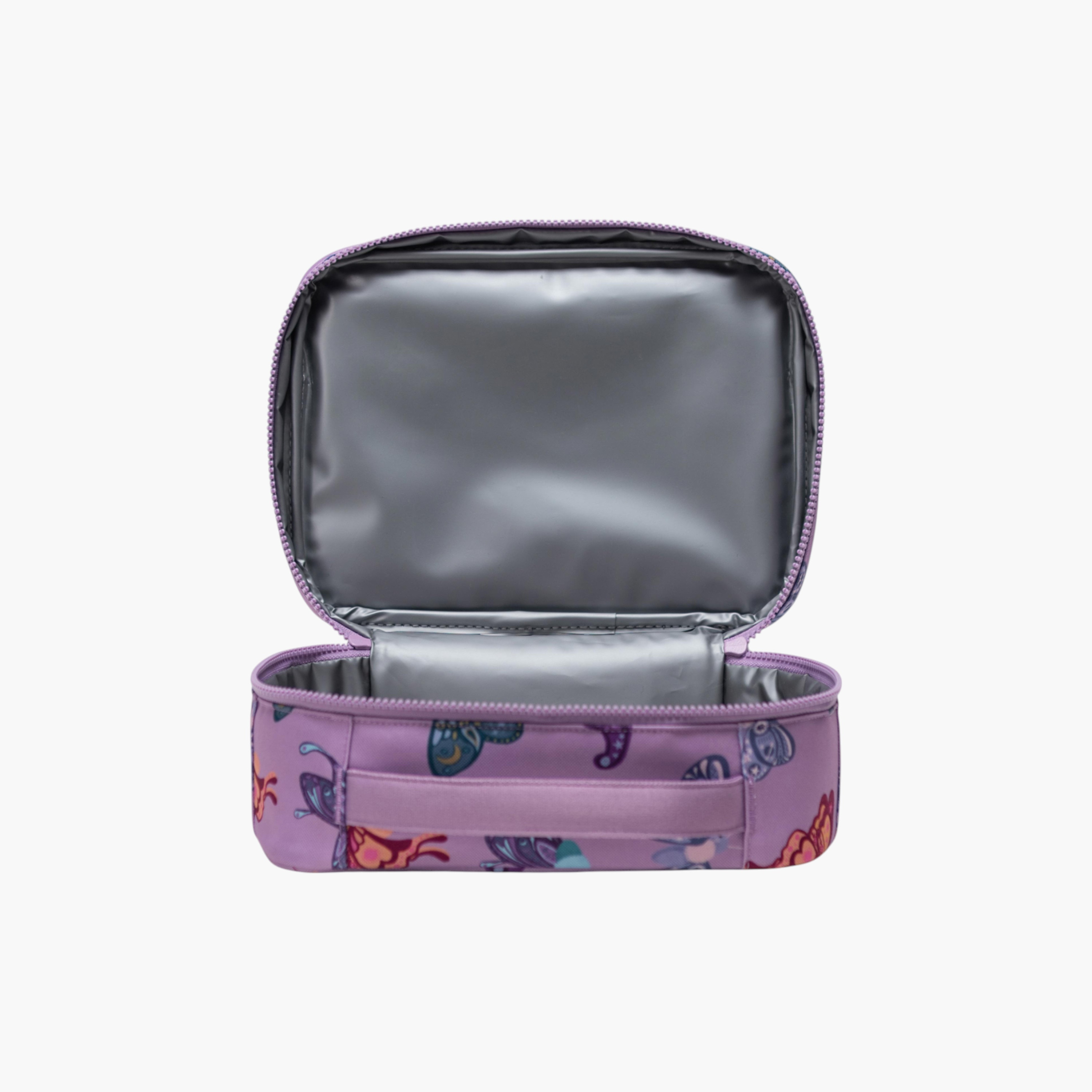 Herschel Supply Co Butterfly Print Lunch Bag with Zip Closure-school-lunchessentials-lunchbags-image-4