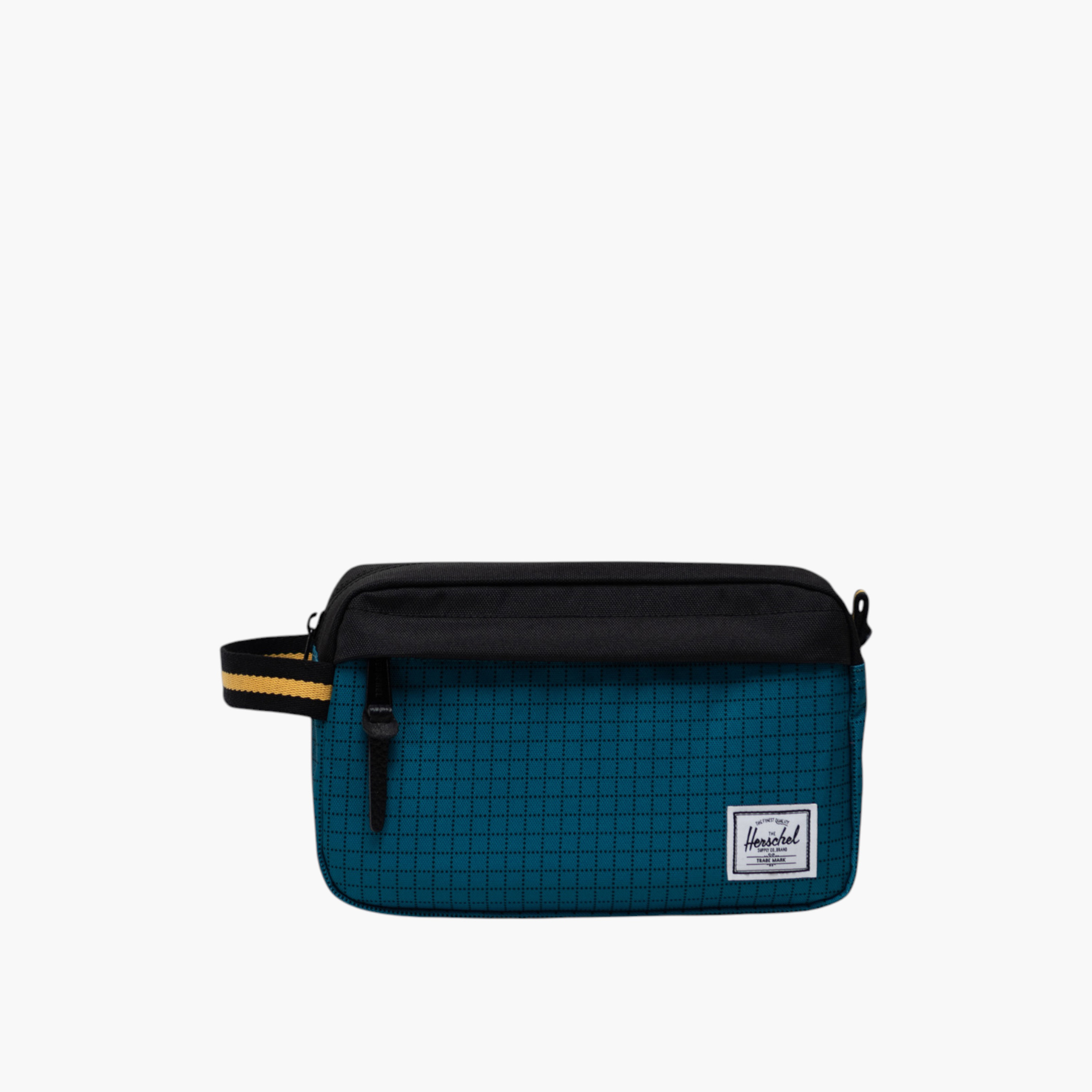 Herschel Supply Co Chapter Checked Travel Pouch with Zip Closure-travel-accessories-image-1