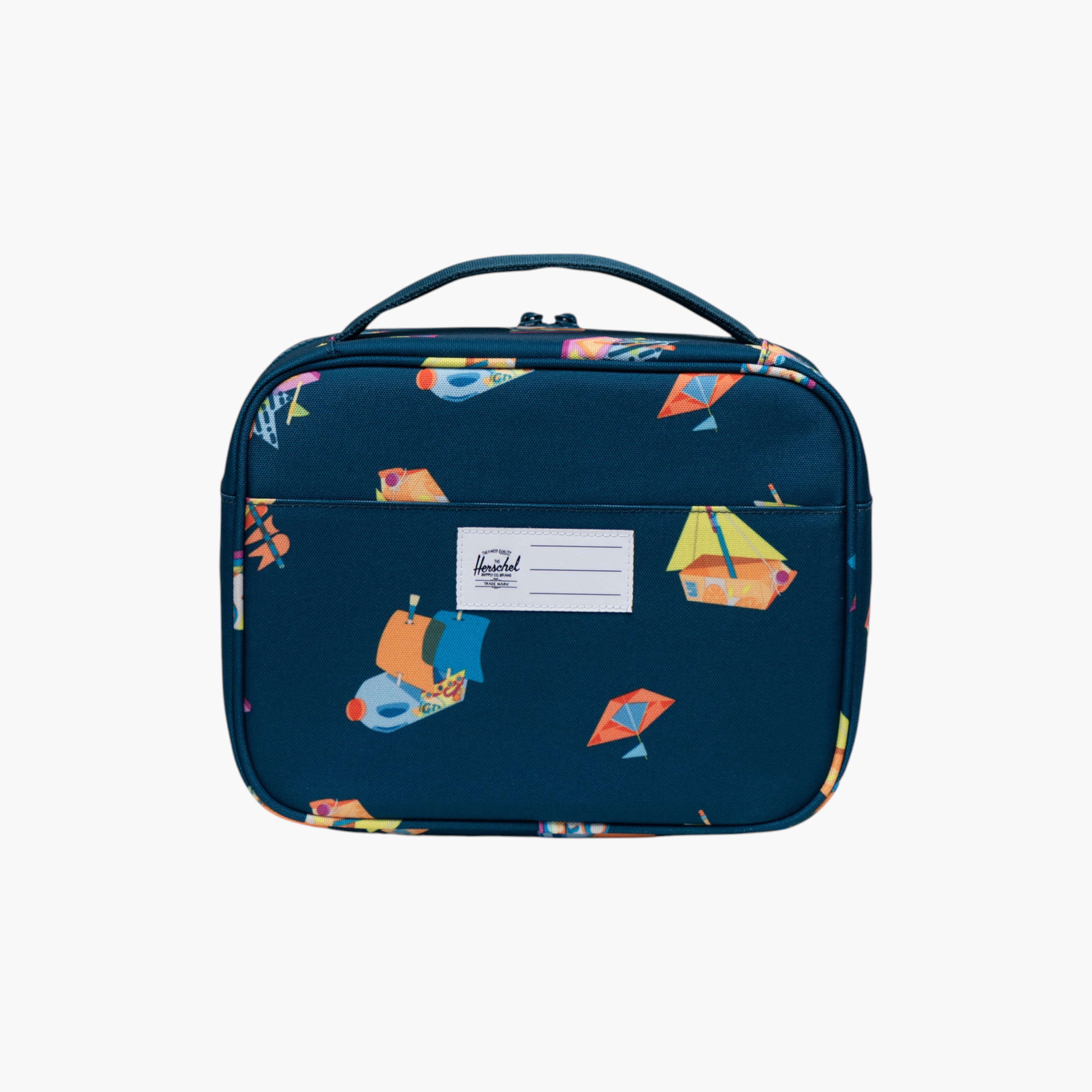 Herschel Supply Co Printed Insulated Lunch Bag for Kids' with Zip Closure-school-lunchessentials-lunchbags-image-3