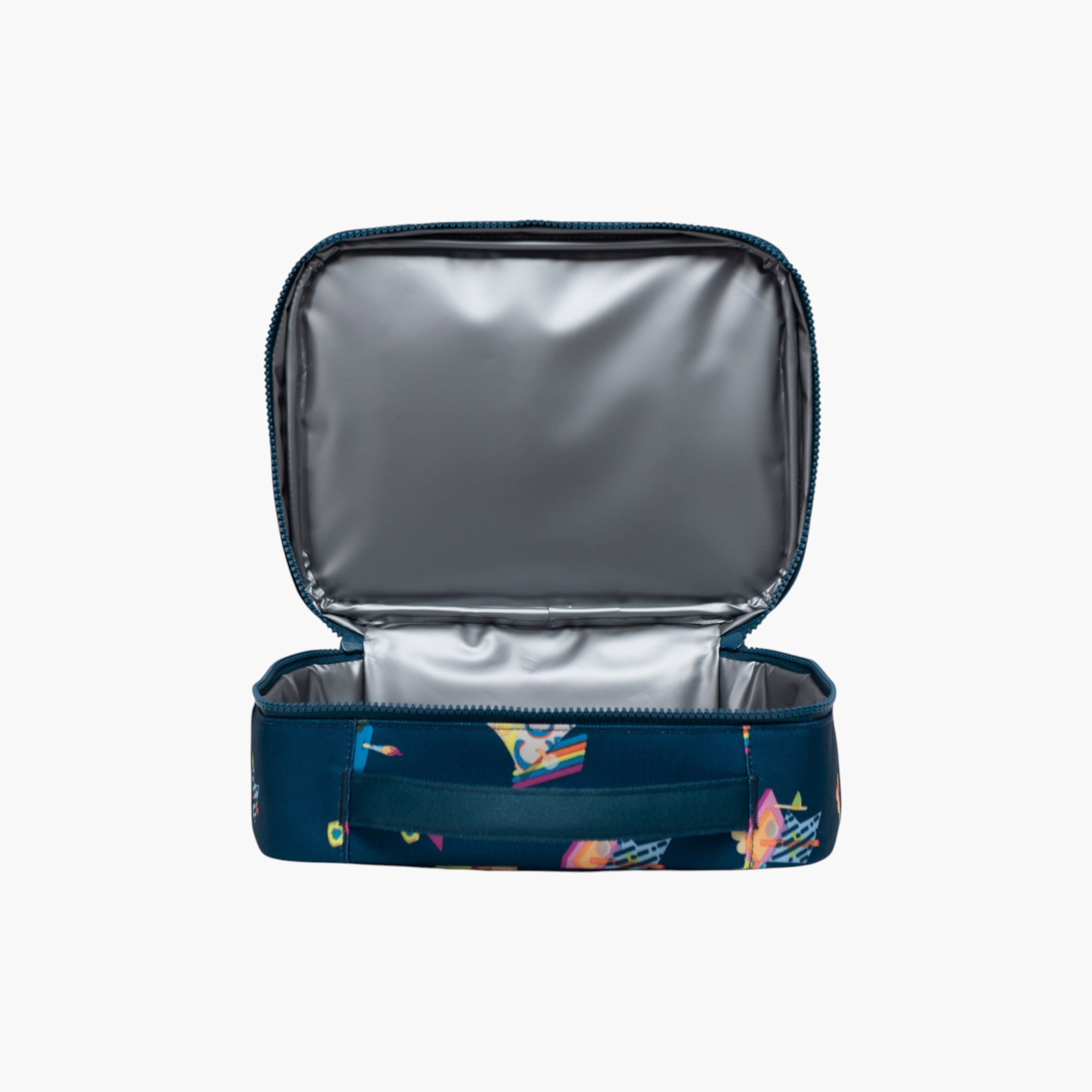 Herschel Supply Co Printed Insulated Lunch Bag for Kids' with Zip Closure-school-lunchessentials-lunchbags-image-4