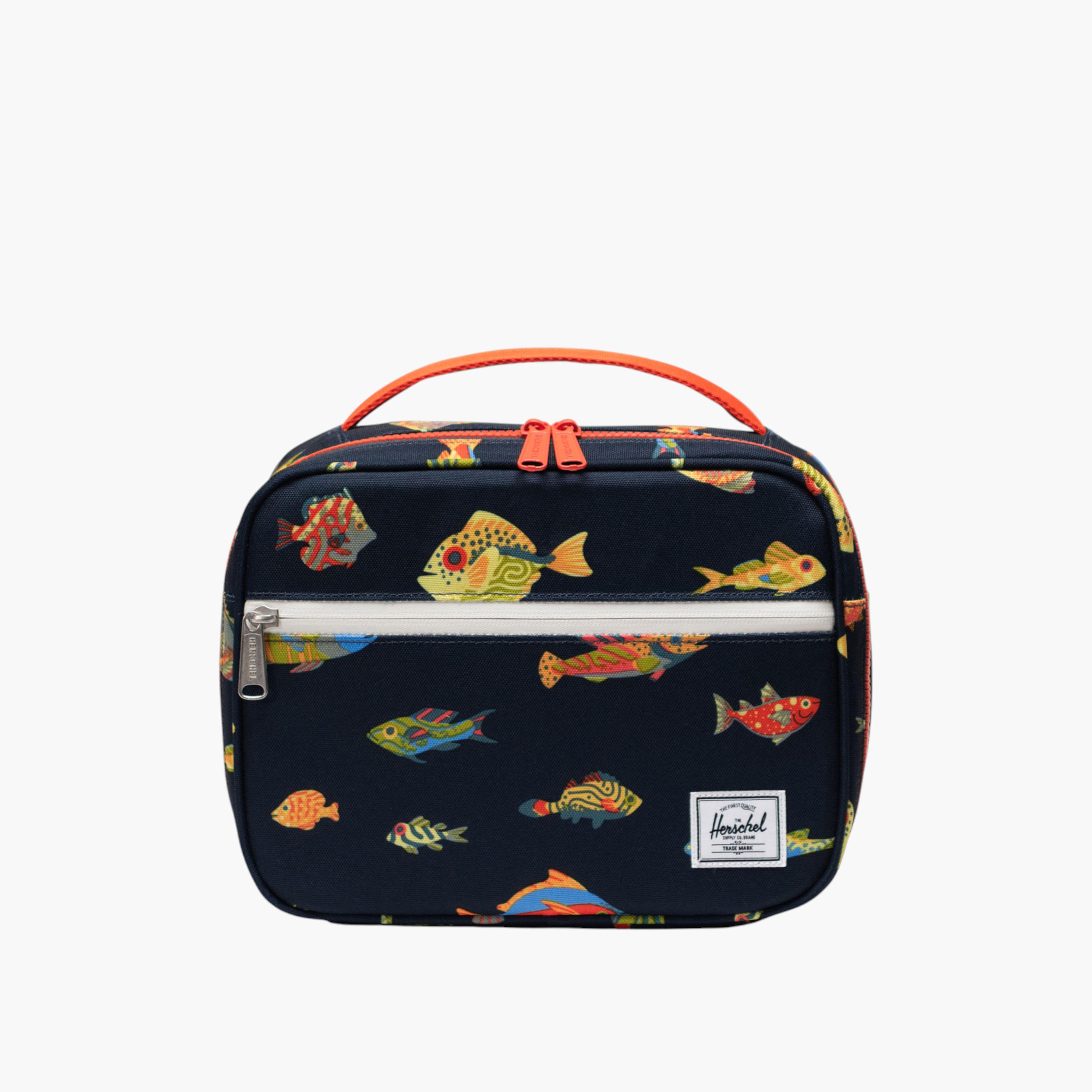 Herschel Supply Co Printed Lunch Bag for Kids with Handle-school-lunchessentials-lunchbags-image-1