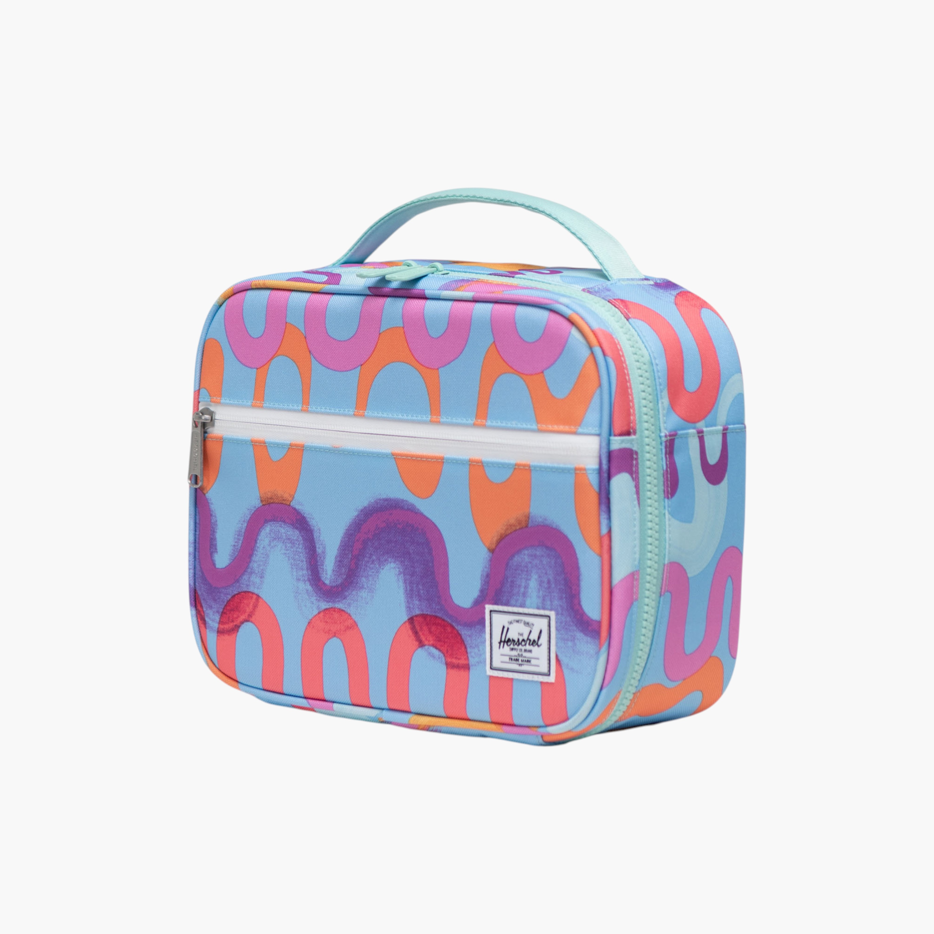 Herschel Supply Co Abstract Print Insulated Lunch Bag for Kids' with Top Handle-school-lunchessentials-lunchbags-image-2