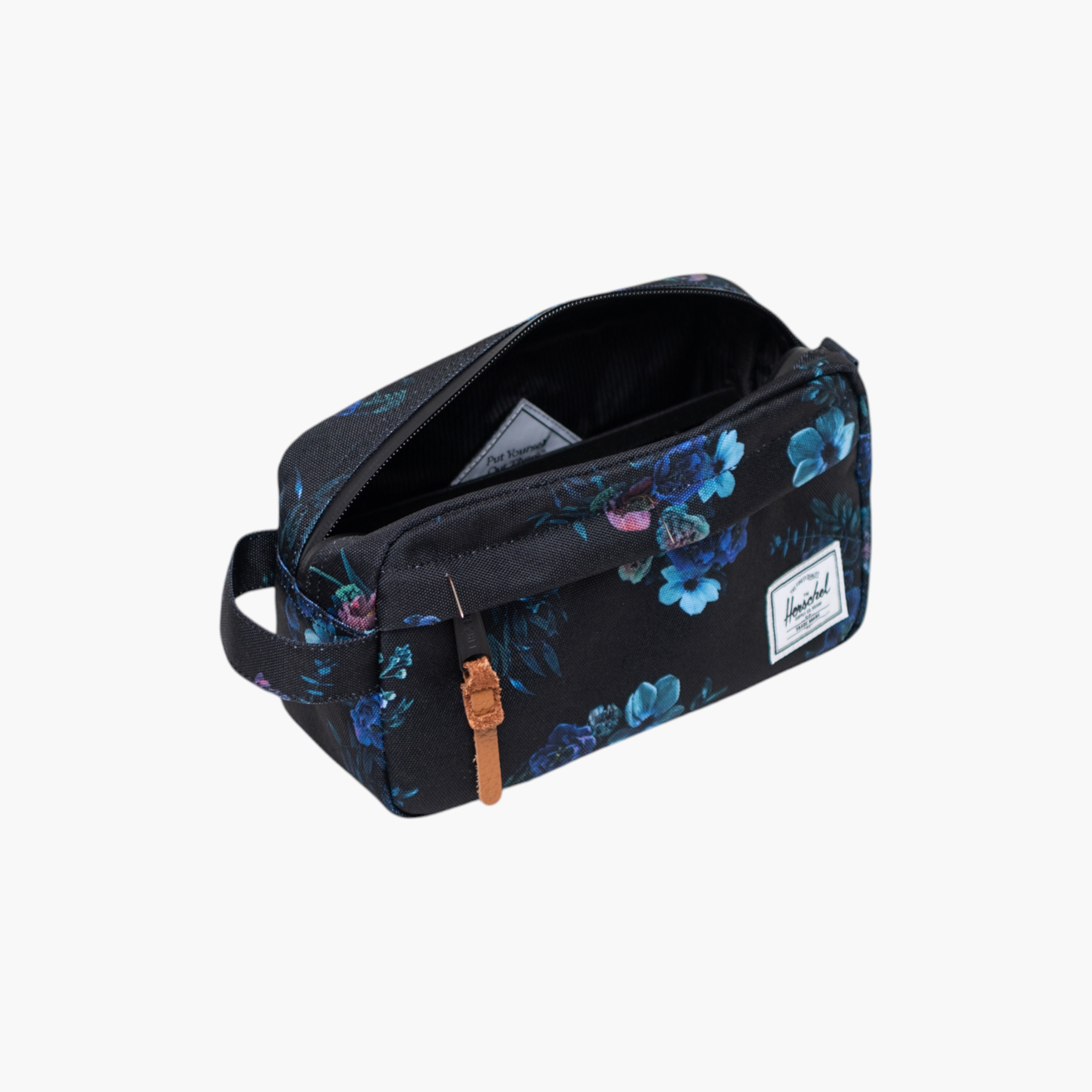 Herschel Supply Co 2-Compartment Organiser with Zip Closure - 14x22x8 cms-women-watchesandjewellery-jewellery-storage-image-3