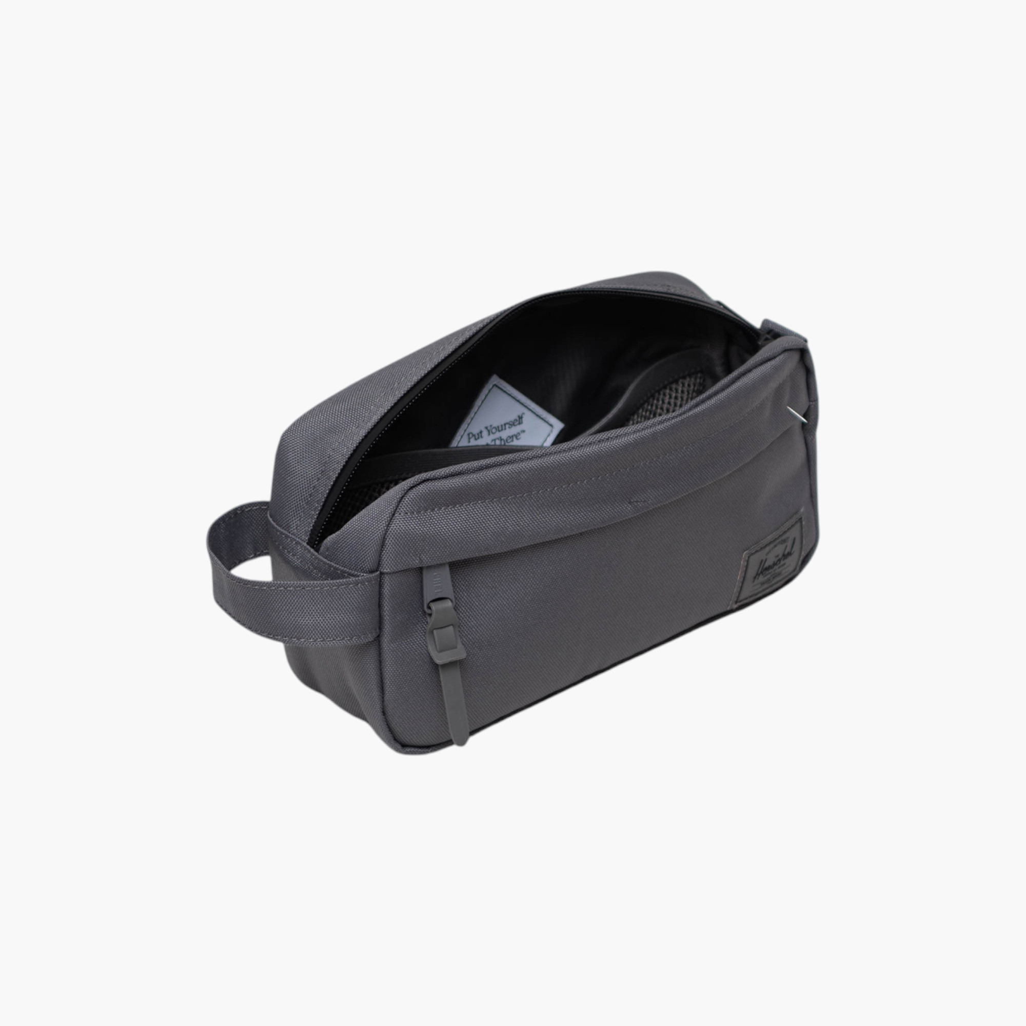 Herschel Supply Co 2-Compartment Jewellery Organizer with Zip Closure - 15x24x11 cms-women-watchesandjewellery-jewellery-storage-image-2