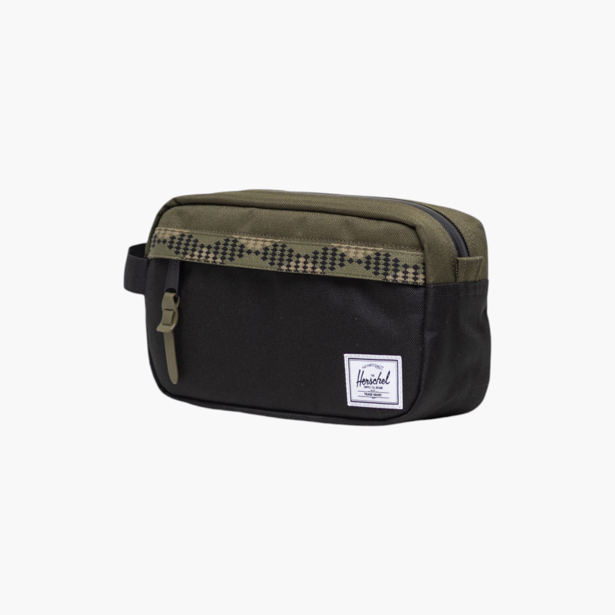 Herschel Supply Co Chapter 2-Compartment Jewellery Organiser with Zip Closure - 13x21x8 cms-travel-accessories-image-2