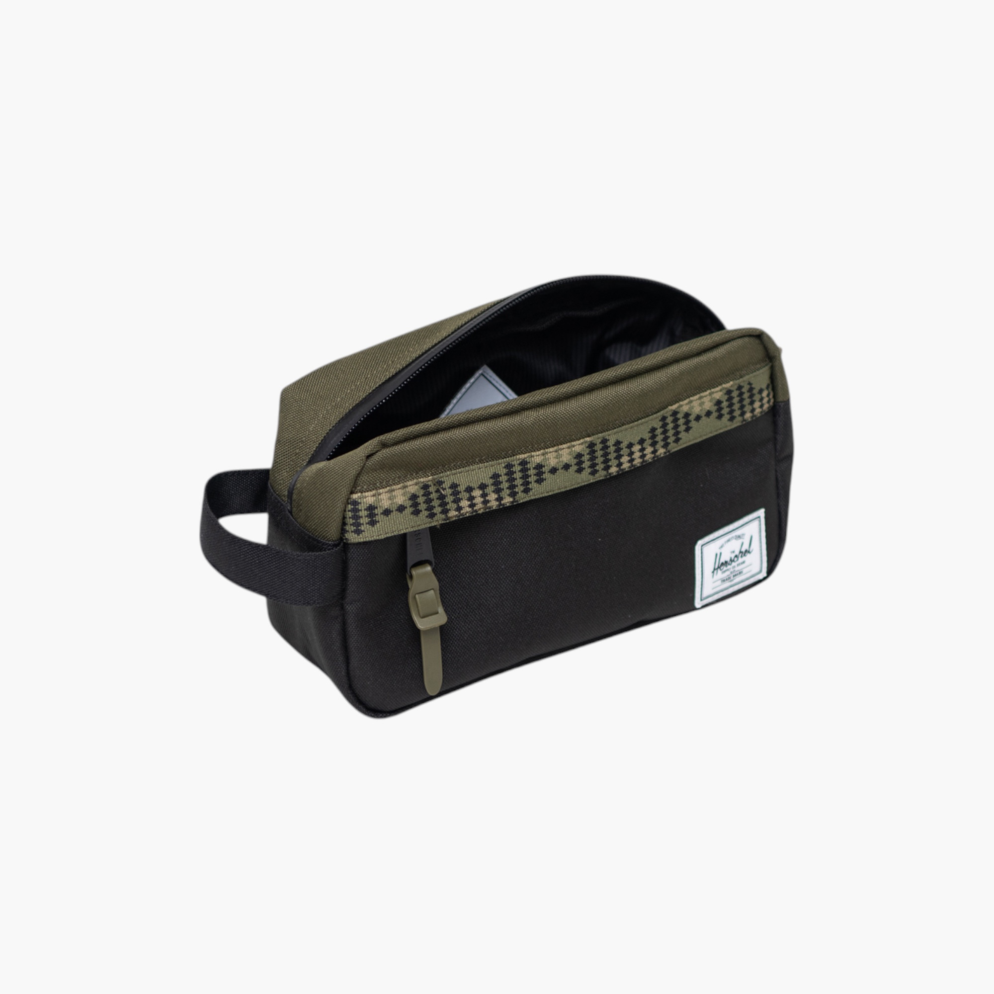 Herschel Supply Co Chapter 2-Compartment Jewellery Organiser with Zip Closure - 13x21x8 cms-travel-accessories-image-3