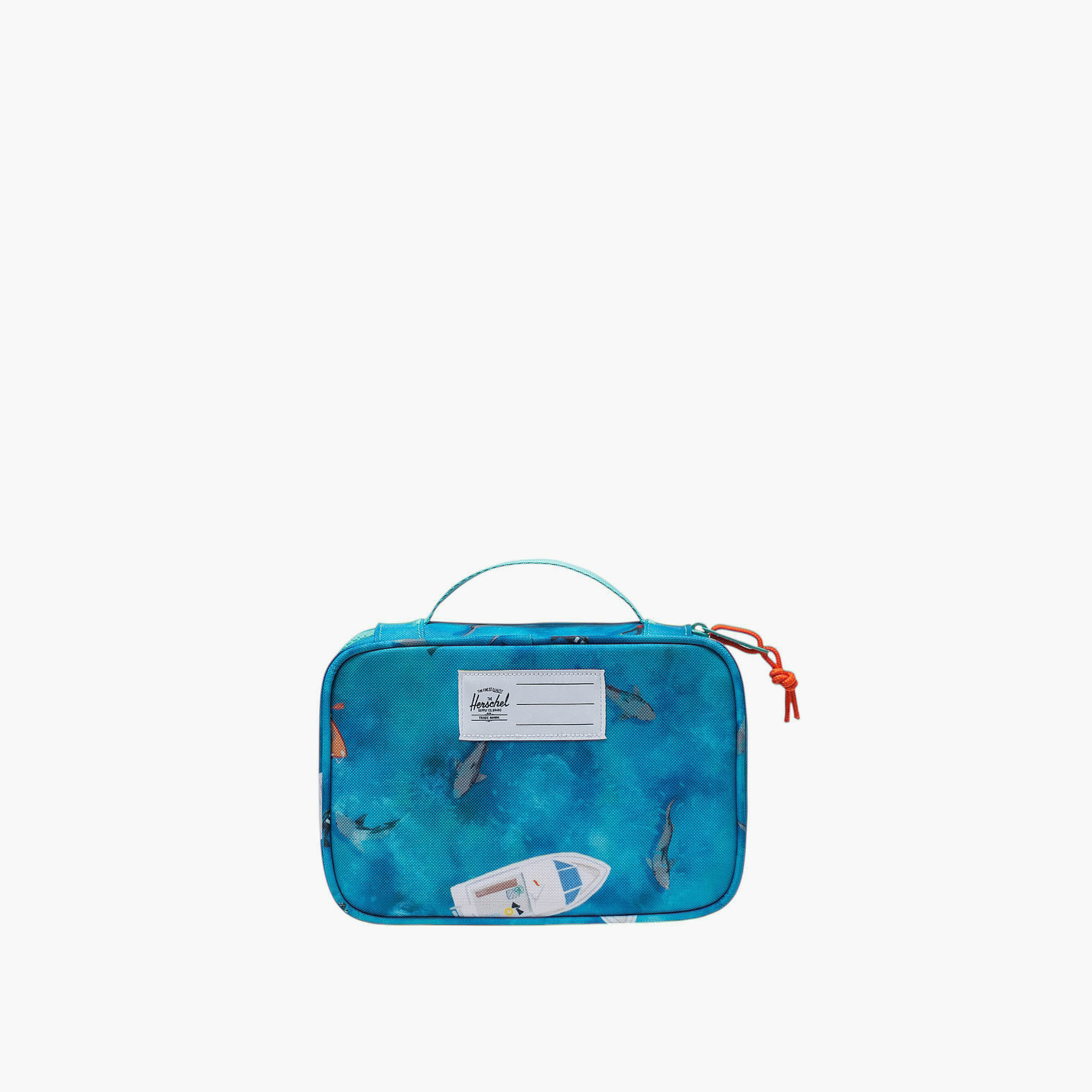 Herschel Supply Co Shark Print Organiser Case with Zip Closure-women-watchesandjewellery-jewellery-storage-image-4