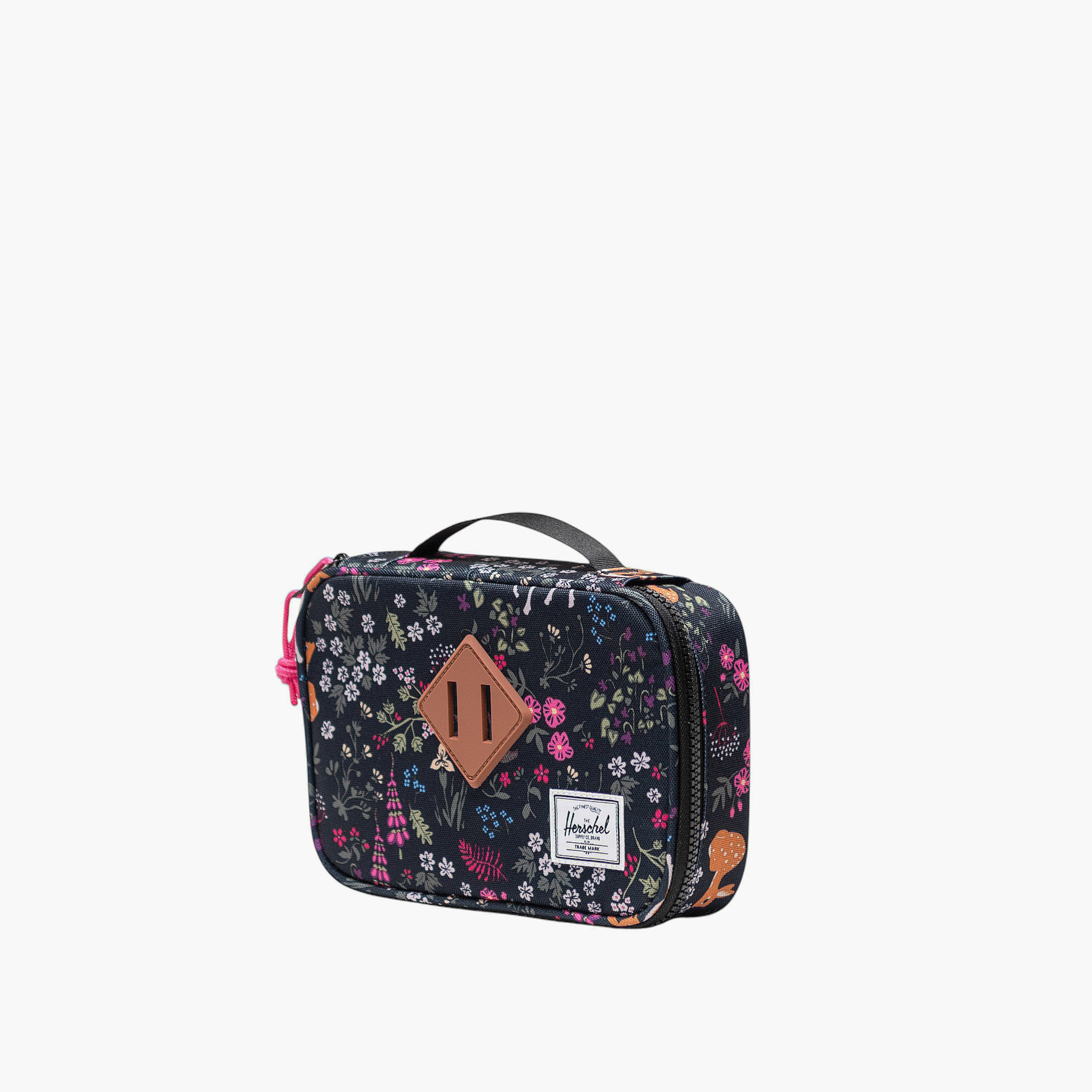 Herschel Supply Co Printed Pencil Case with Mesh Pouch and Zip Closure-women-watchesandjewellery-jewellery-storage-image-3