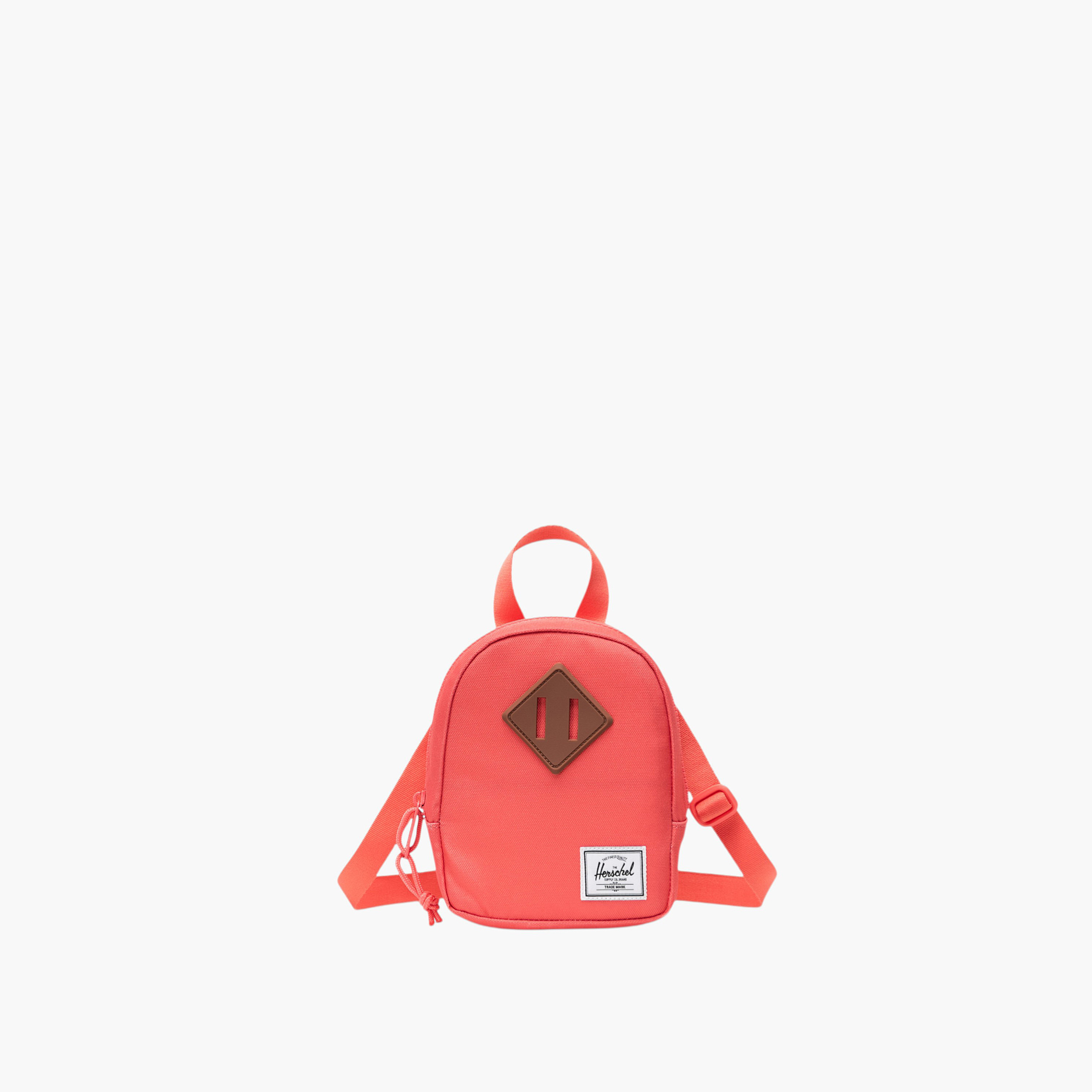 Herschel Supply Co Solid Backpack with Adjustable Straps and Zip Closure - 18x15x6 cms-women-bagsandwallets-handbags-image-1