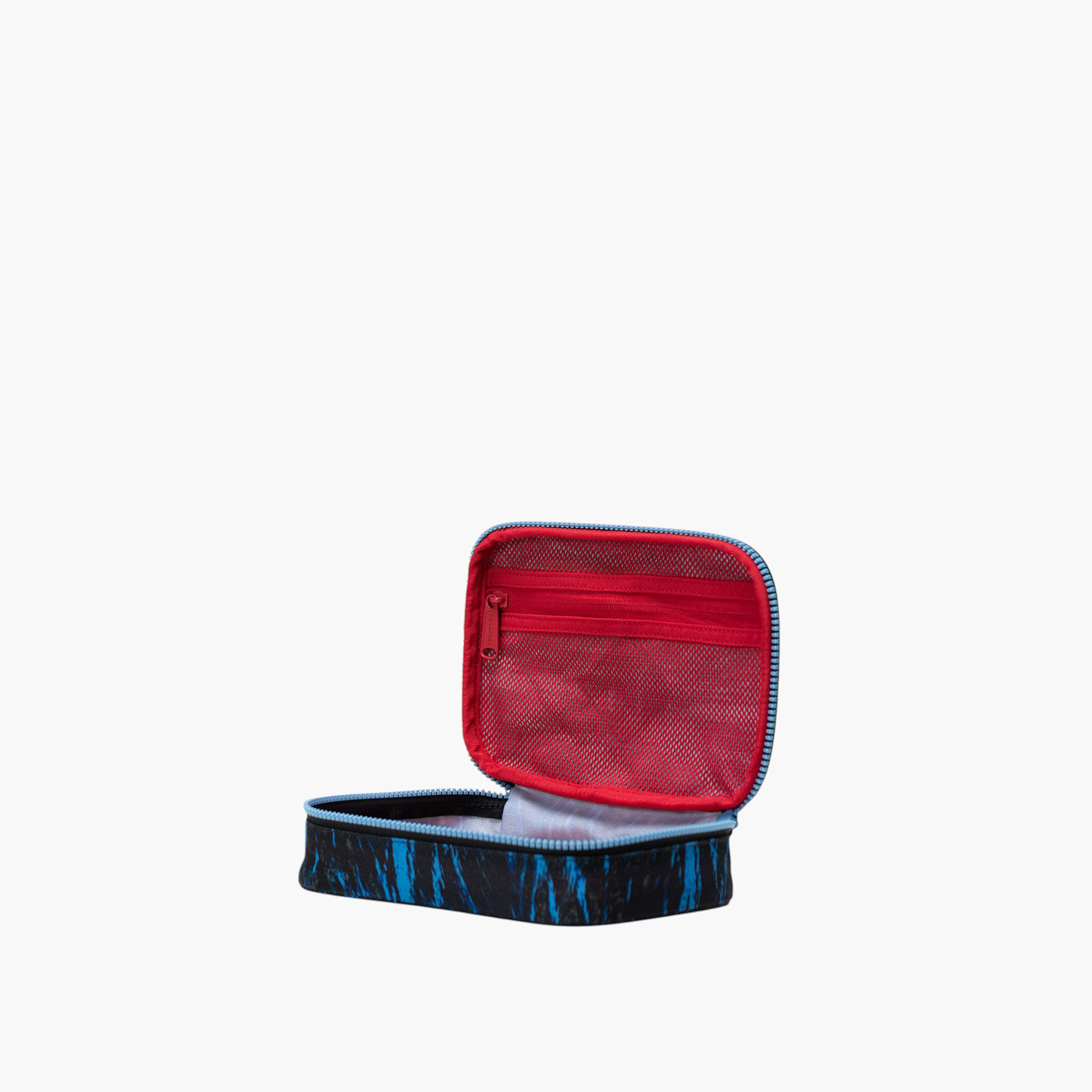 Herschel Supply Co Printed Pencil Case with Mesh Pouch and Zip Closure-women-watchesandjewellery-jewellery-storage-image-2