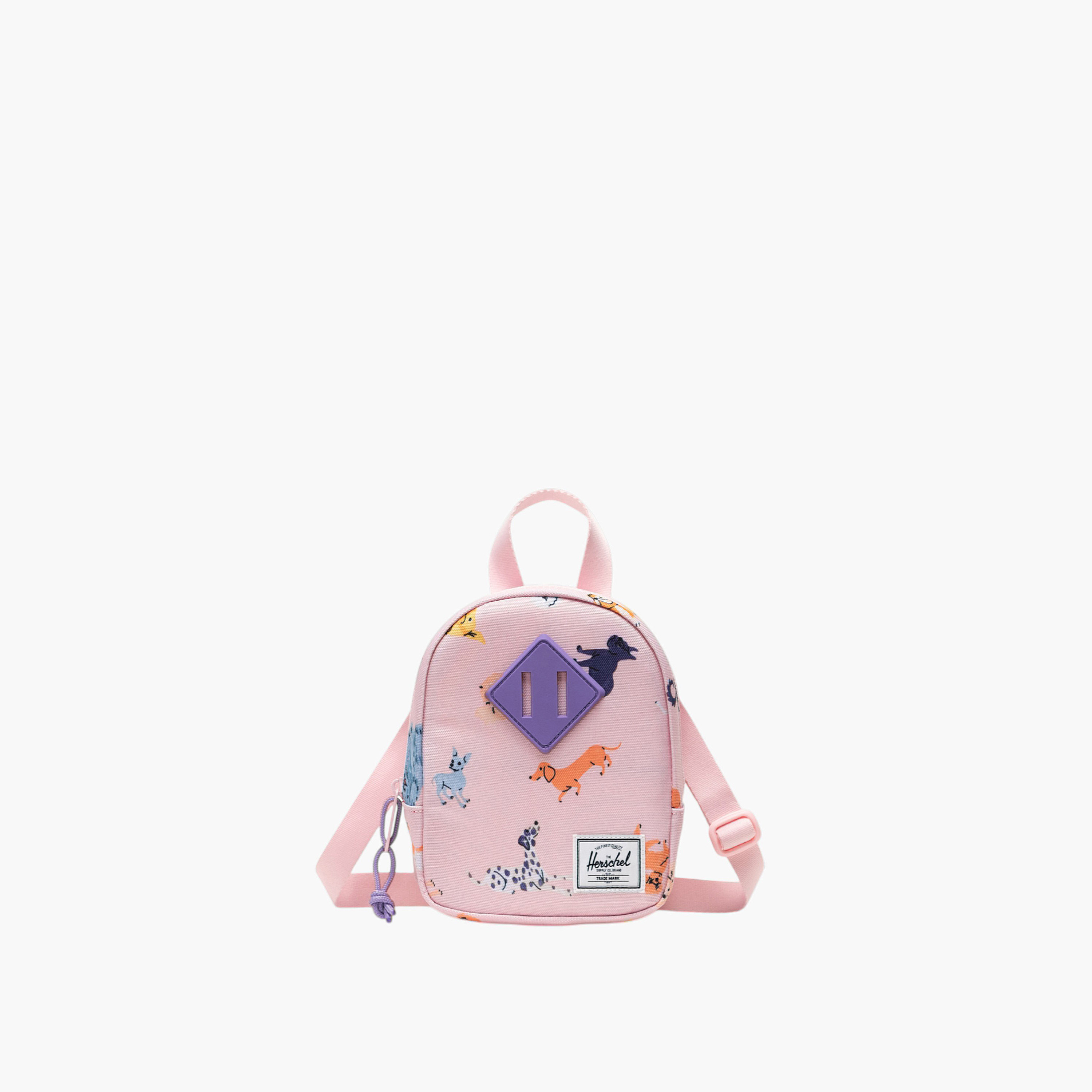 Herschel Supply Co Dog Print Backpack with Adjustable Straps - 18x15x6 cms-women-bagsandwallets-handbags-image-1