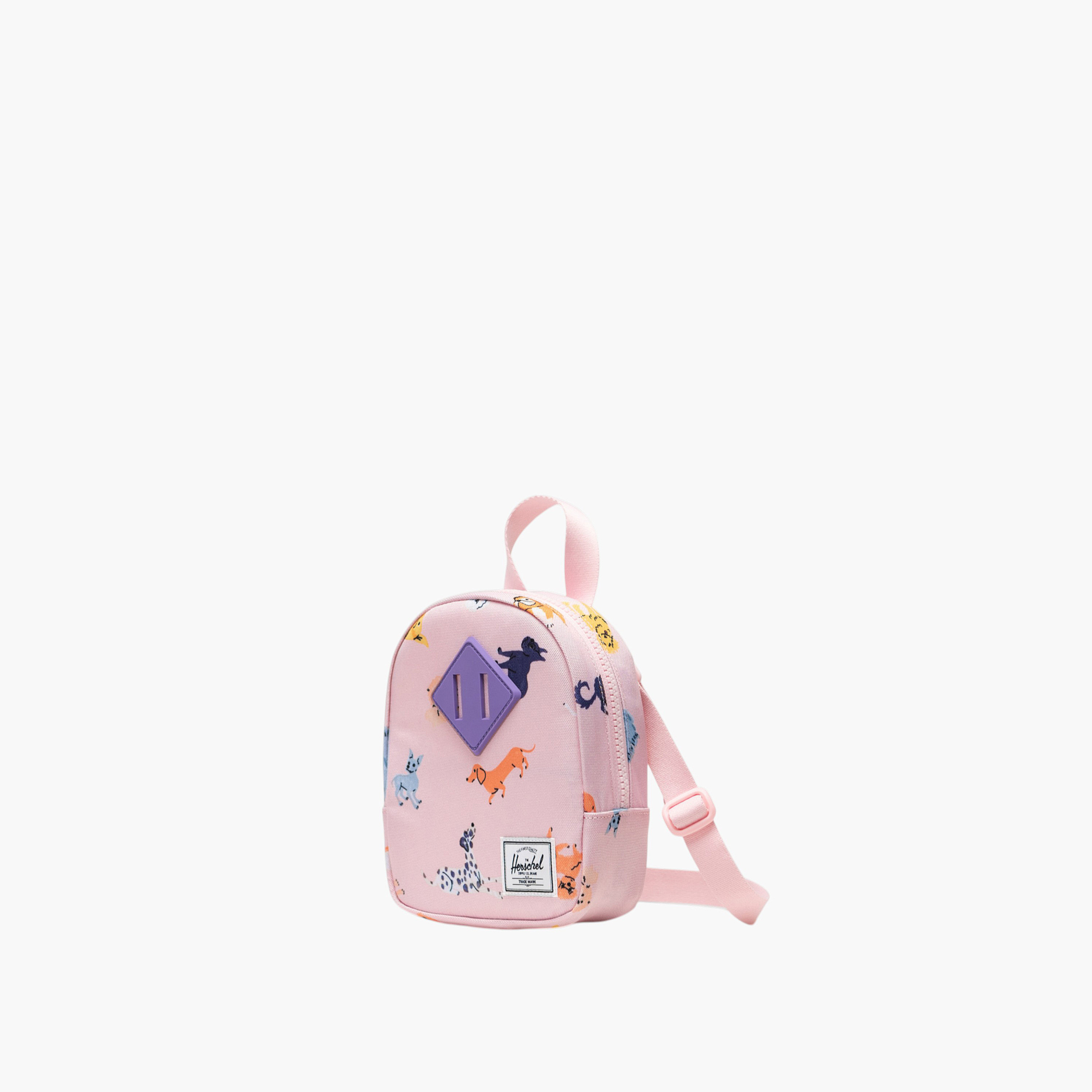 Herschel Supply Co Dog Print Backpack with Adjustable Straps - 18x15x6 cms-women-bagsandwallets-handbags-image-2