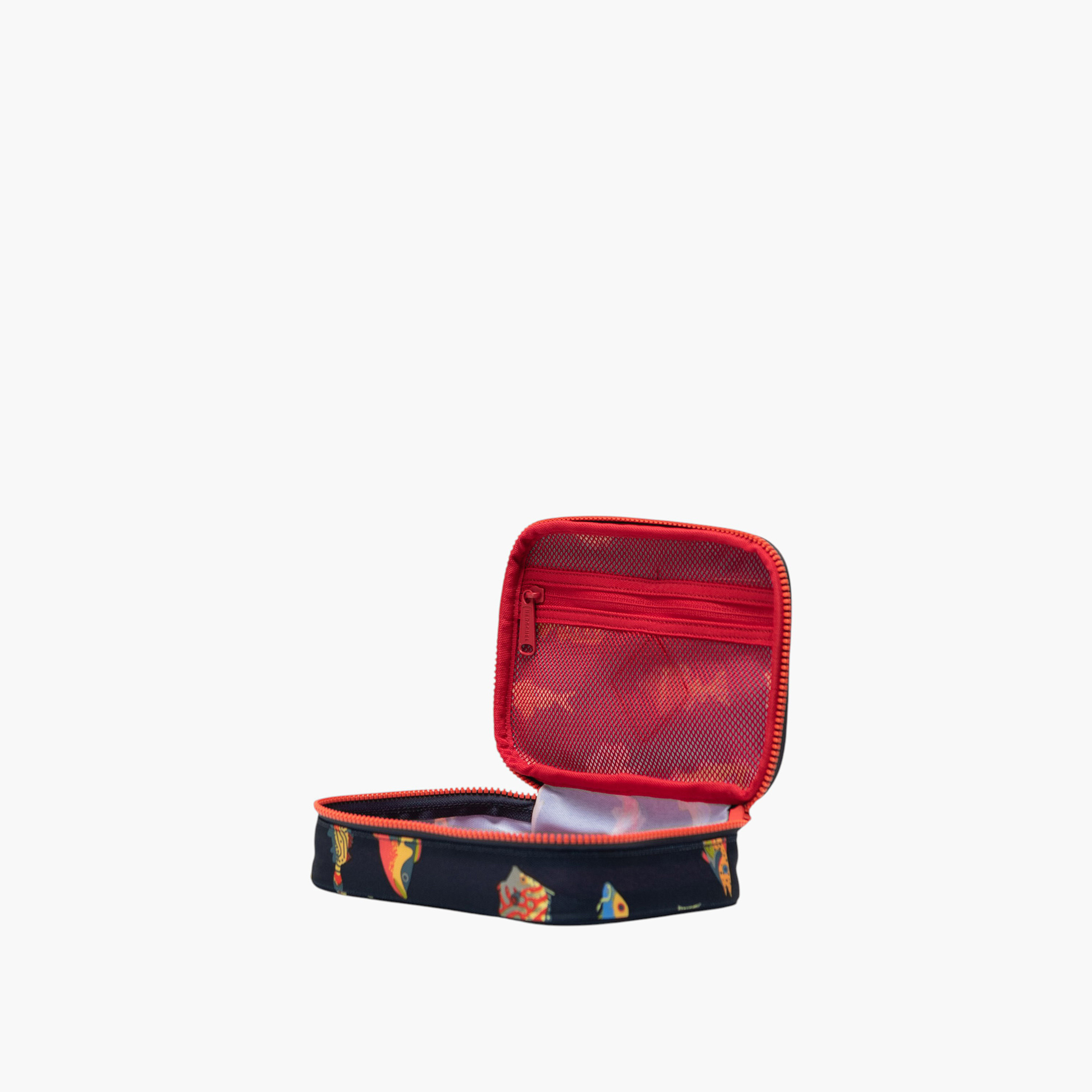 Herschel Supply Co Printed Pencil Case with Zip Closure-women-watchesandjewellery-jewellery-storage-image-2