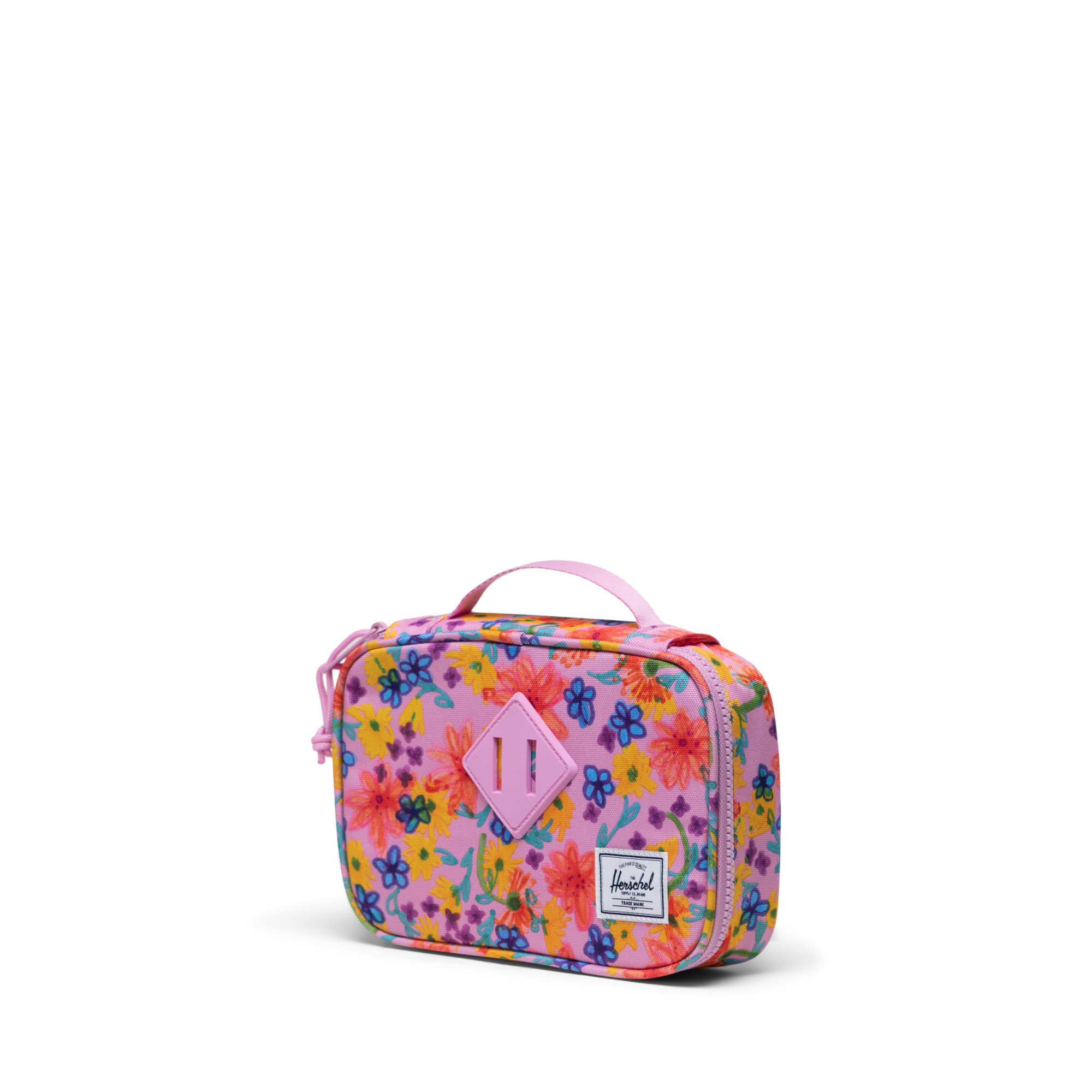 Herschel Supply Co Floral Print Pencil Case with Zip Closure-women-watchesandjewellery-jewellery-storage-image-3