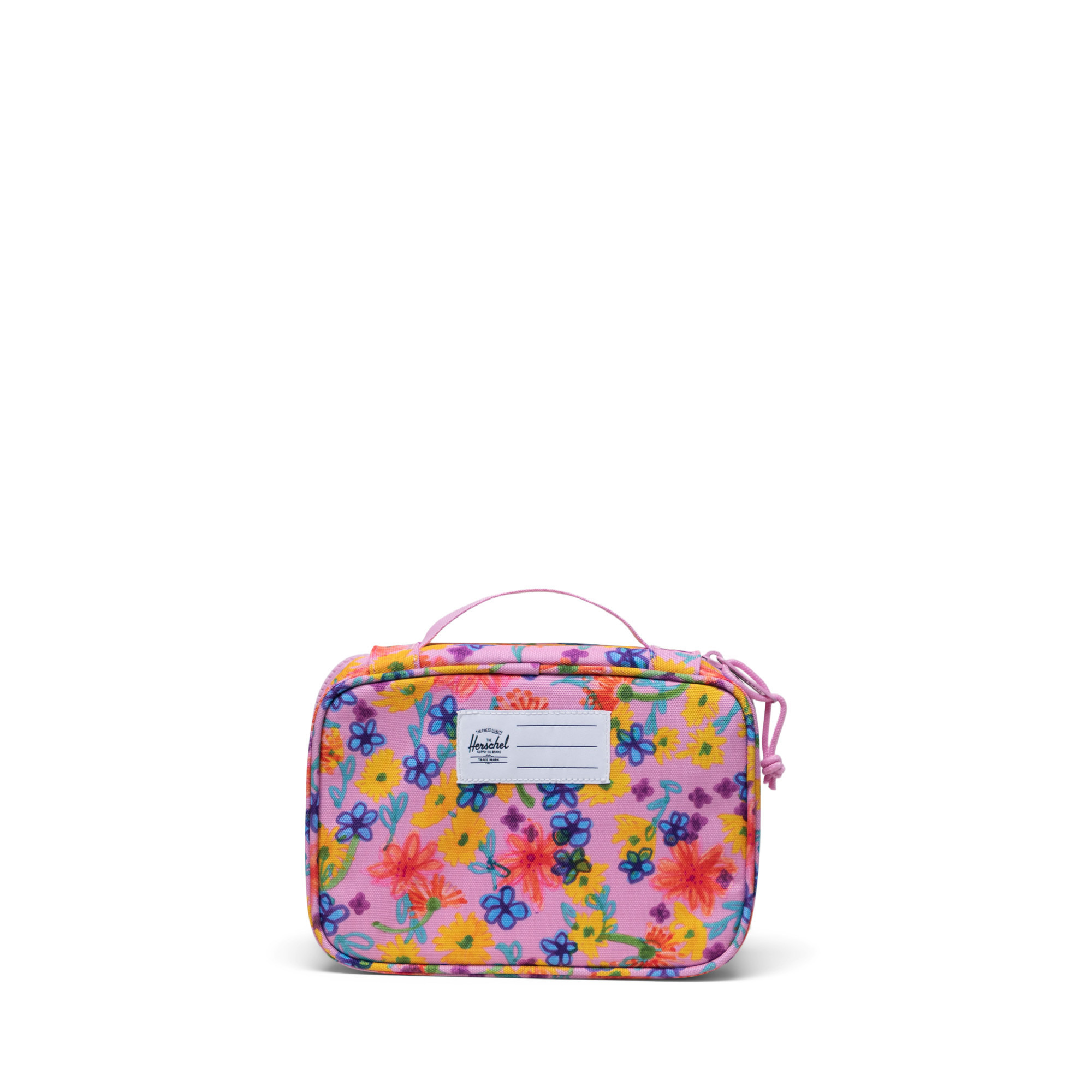 Herschel Supply Co Floral Print Pencil Case with Zip Closure-women-watchesandjewellery-jewellery-storage-image-4