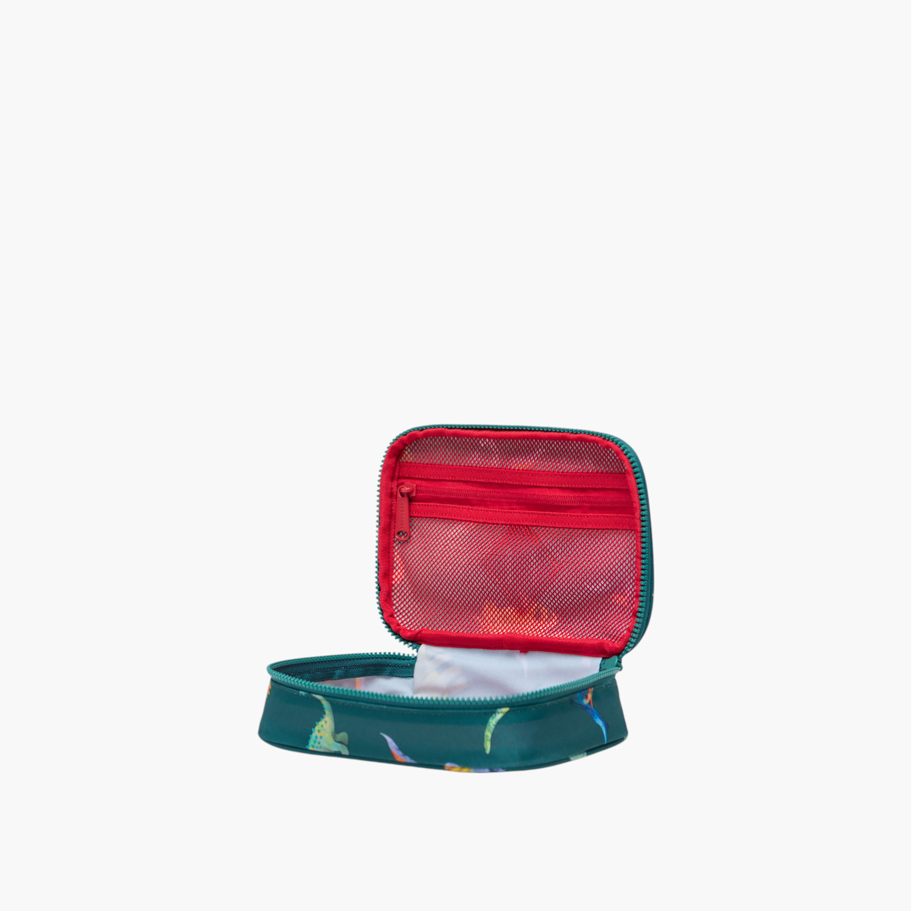 Herschel Supply Co Printed Pencil Case with Mesh and Zip Closure-women-watchesandjewellery-jewellery-storage-image-2